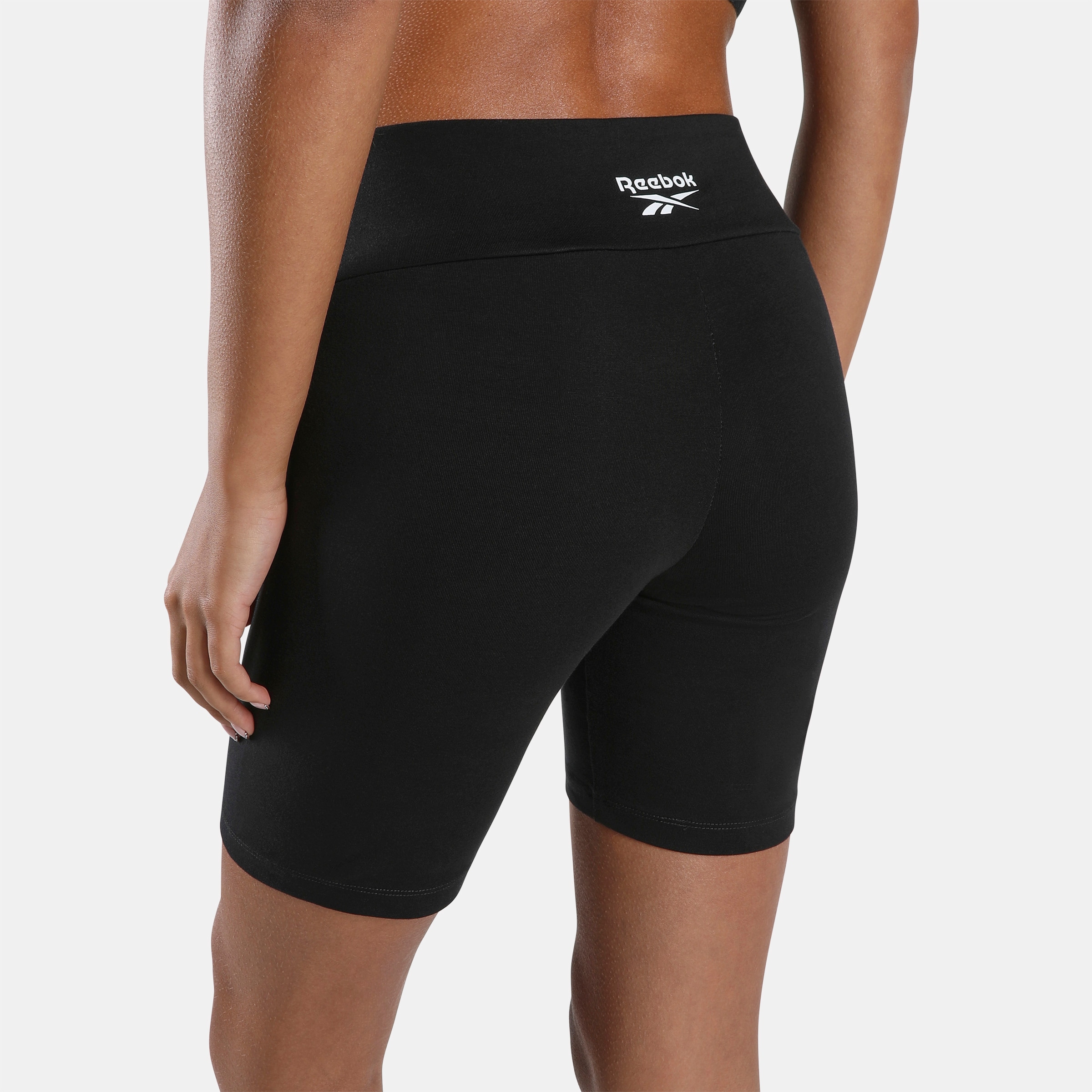 Reebok Sweatshorts »FRIDA SMALL LOGO CYCLE SHORT«  aus Baumwolle und Elasthan