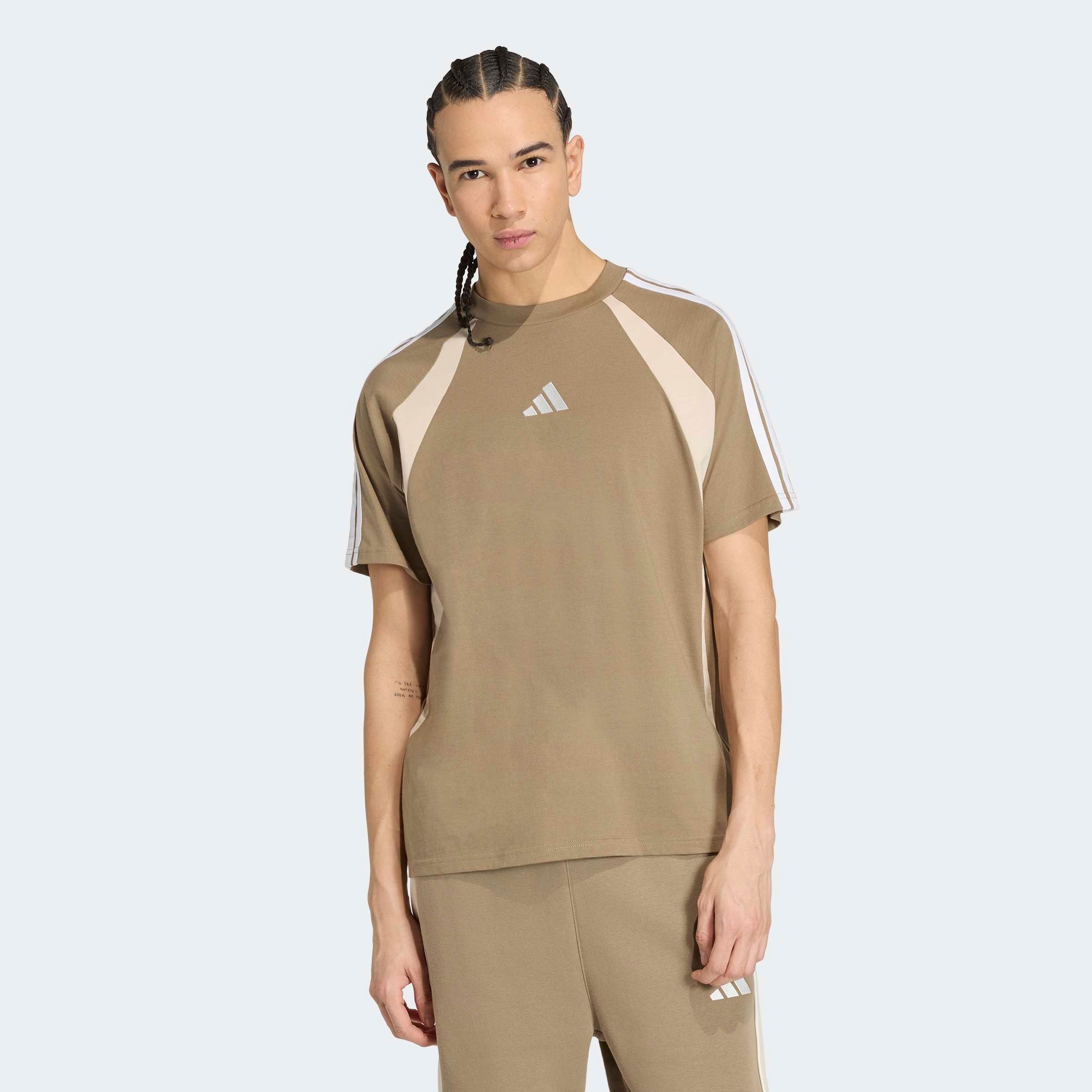 adidas Sportswear T-Shirt »M CB TEE« für Erwachsene, mit Rundhalsausschnitt, ohne Verschluss, aus Baumwolle