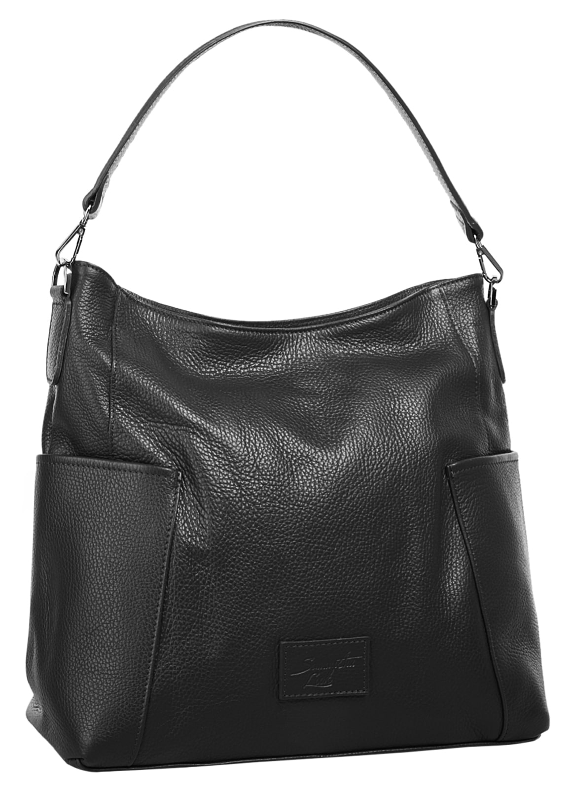 Samantha Look Shopper echt Leder, Made in Italy