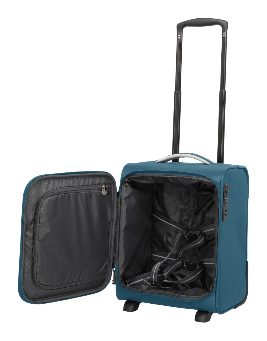 travelite Handgepäck-Trolley »JETPACK Wings 2 Cabin Handgepäck Koffer« 25 l 2 Rollen Weichgepäck, passend für Eurowings und viele gängige Airlines