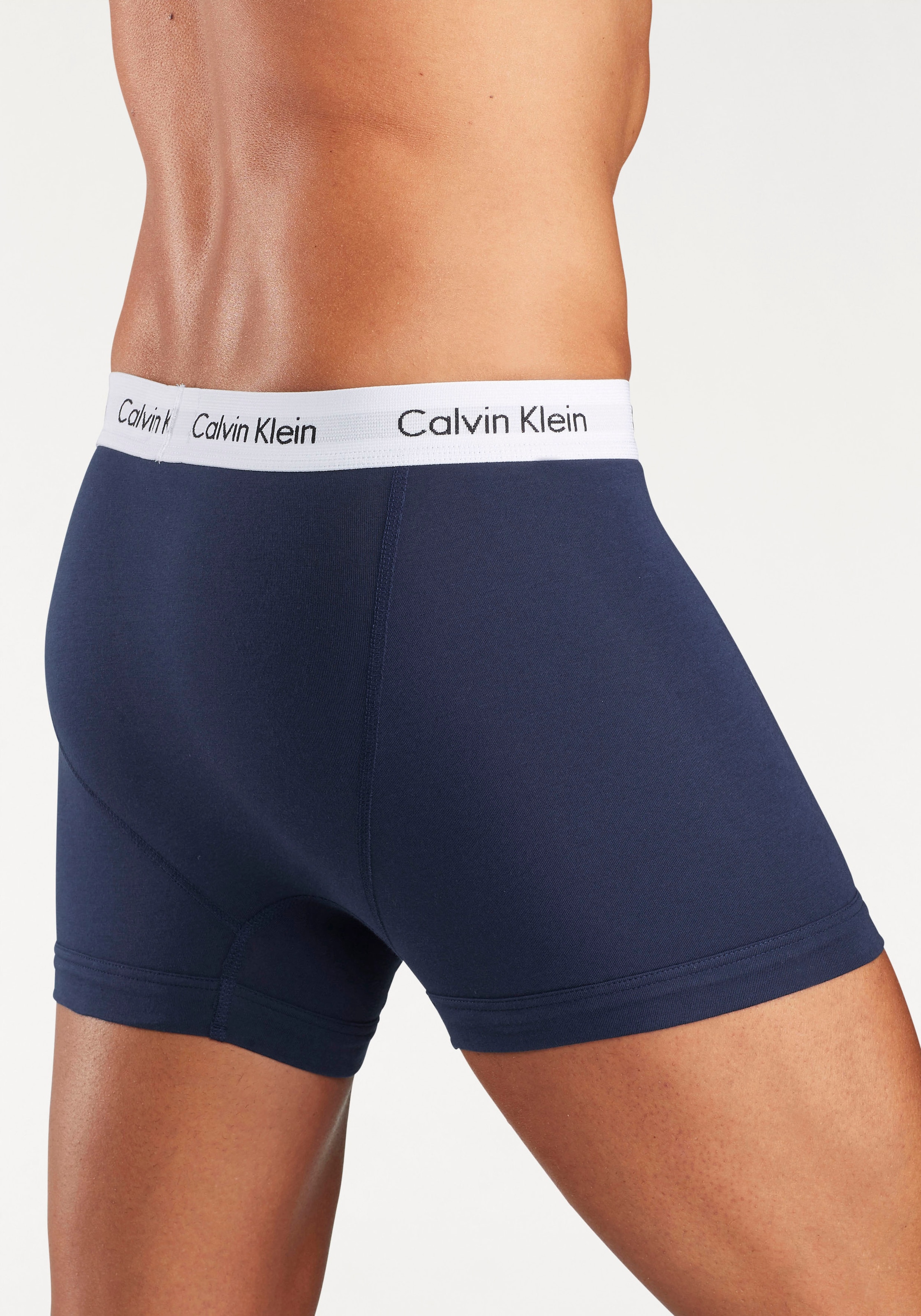Calvin Klein Underwear Boxer »CK Boxer 3x« 3 cuis mit Logoschriftzug am Bund