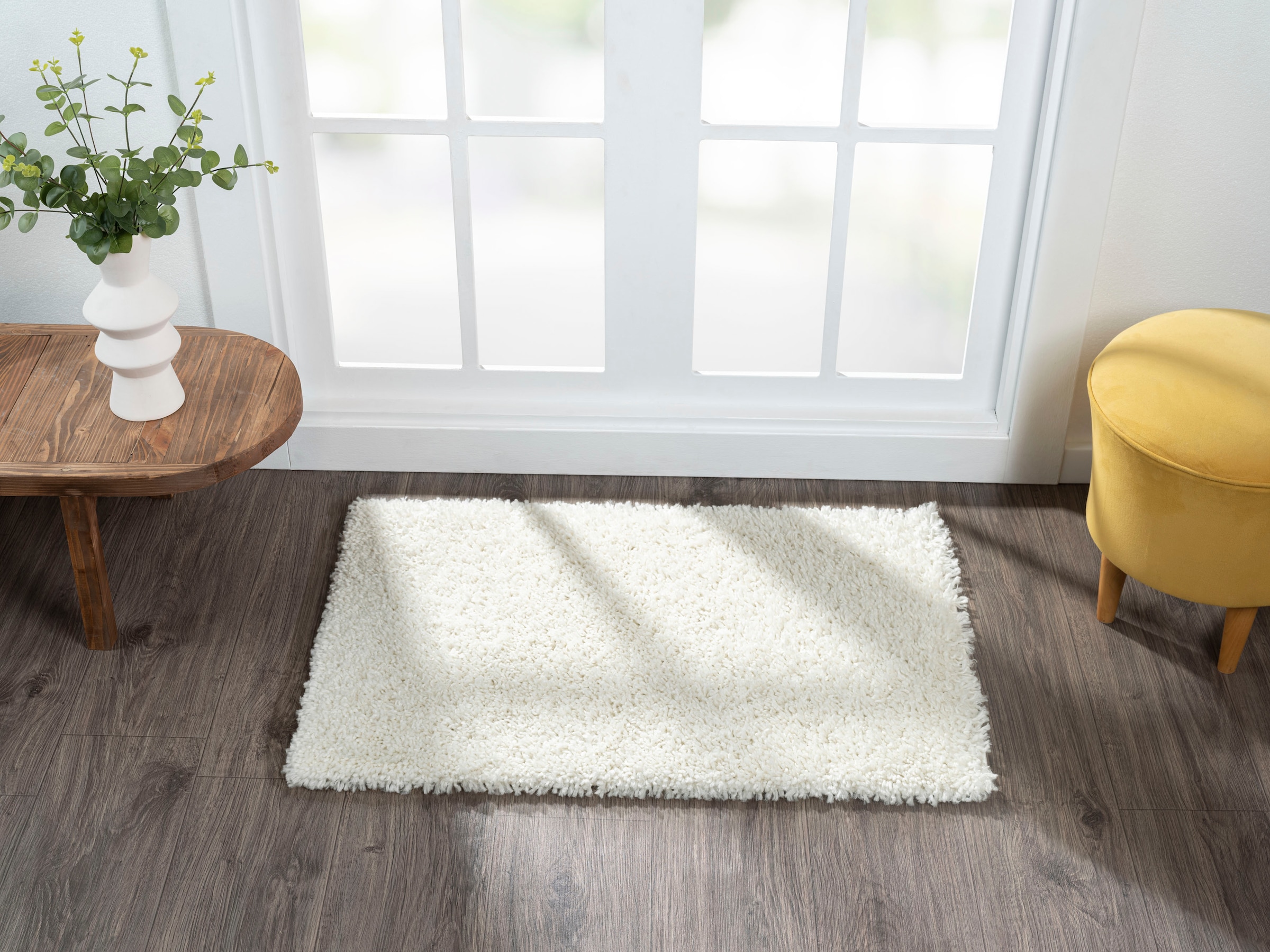 Myflair Möbel & Accessoires Tapis à poils longs »My Shaggy« Rectangulaire 37 mm Höhe Shaggy, Uni-Farben, leicht glänzend, Microfaser, extra flauschig