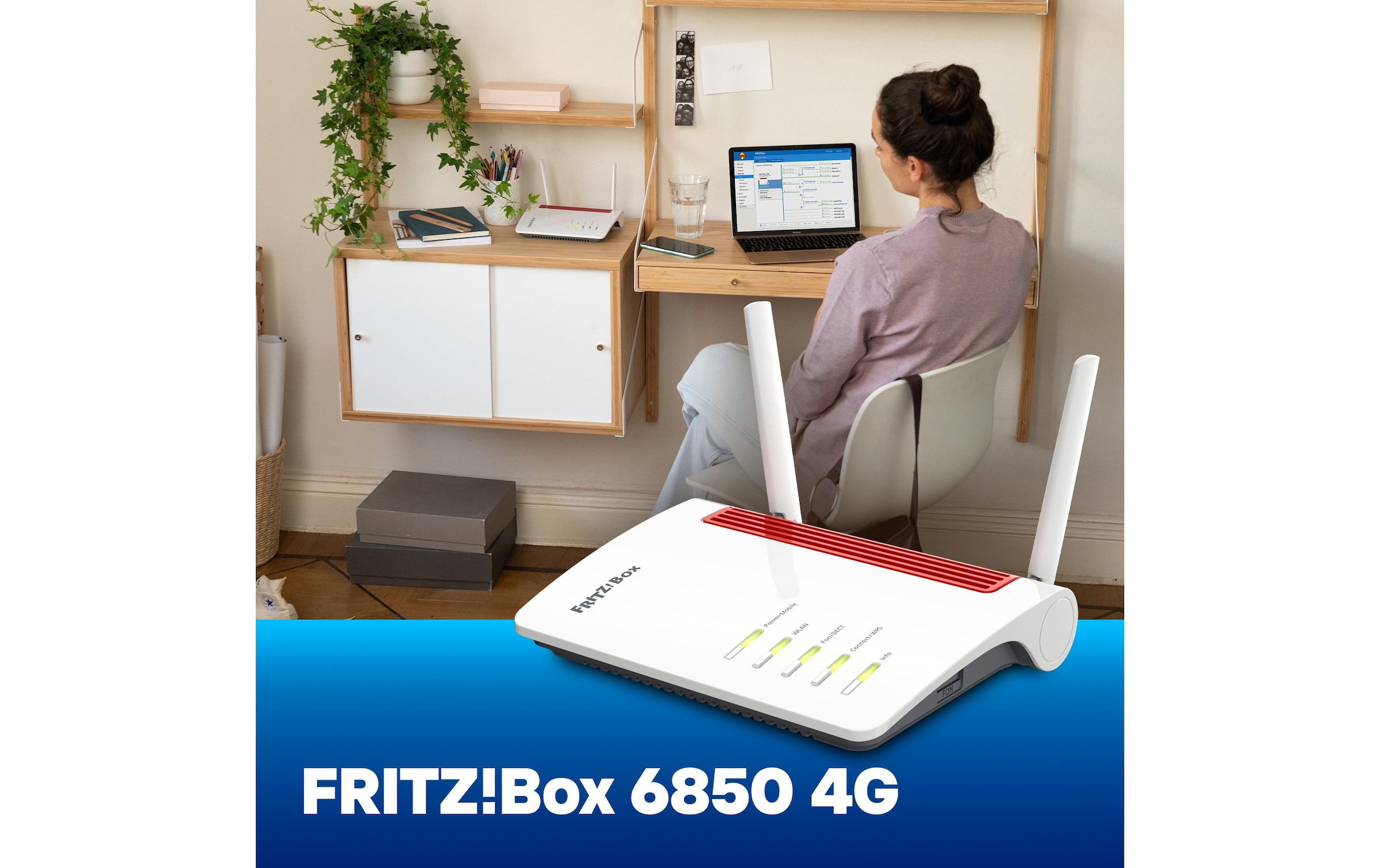   Routeur Wifi »FRITZ! LTE-Router FRITZ!Box 6850 4G International«