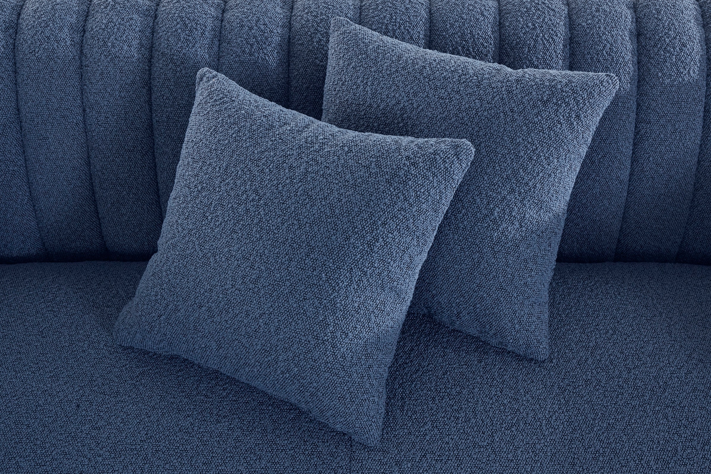 Home affaire 2-places »Chamby New« im Bouclé-Strukturbezug mit Steppung im Lehnenbereich