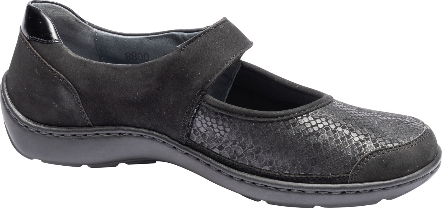 Waldläufer Riemchenballerina »HENNI«  , Halbschuh, Komfortschuh, Klettschuh in Weite H (= sehr weit)