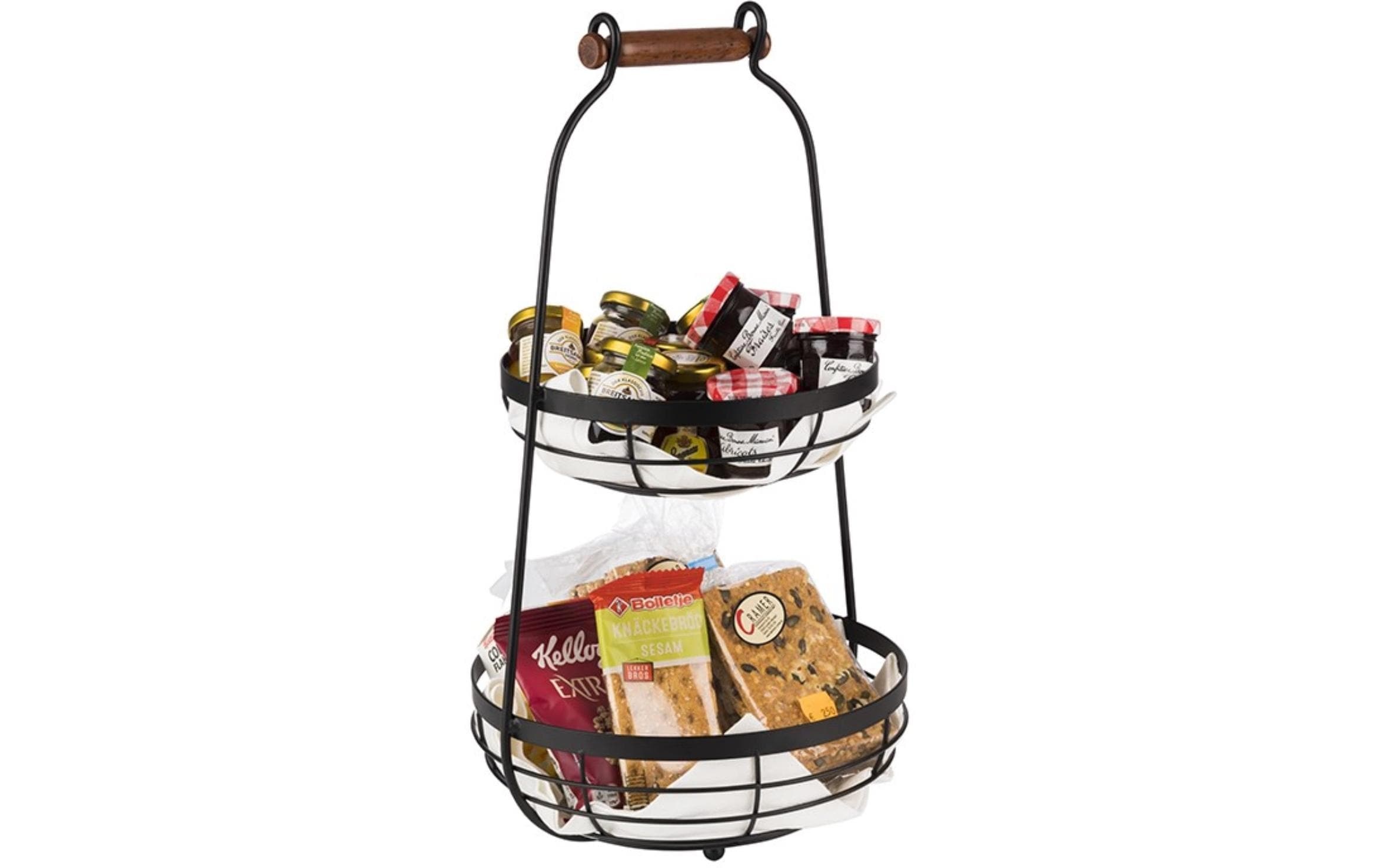 APS Etagere »2-stufige Etagère« mit Holgriff, Ø 26 cm, 2-stufig, vielseitig einsetzbar