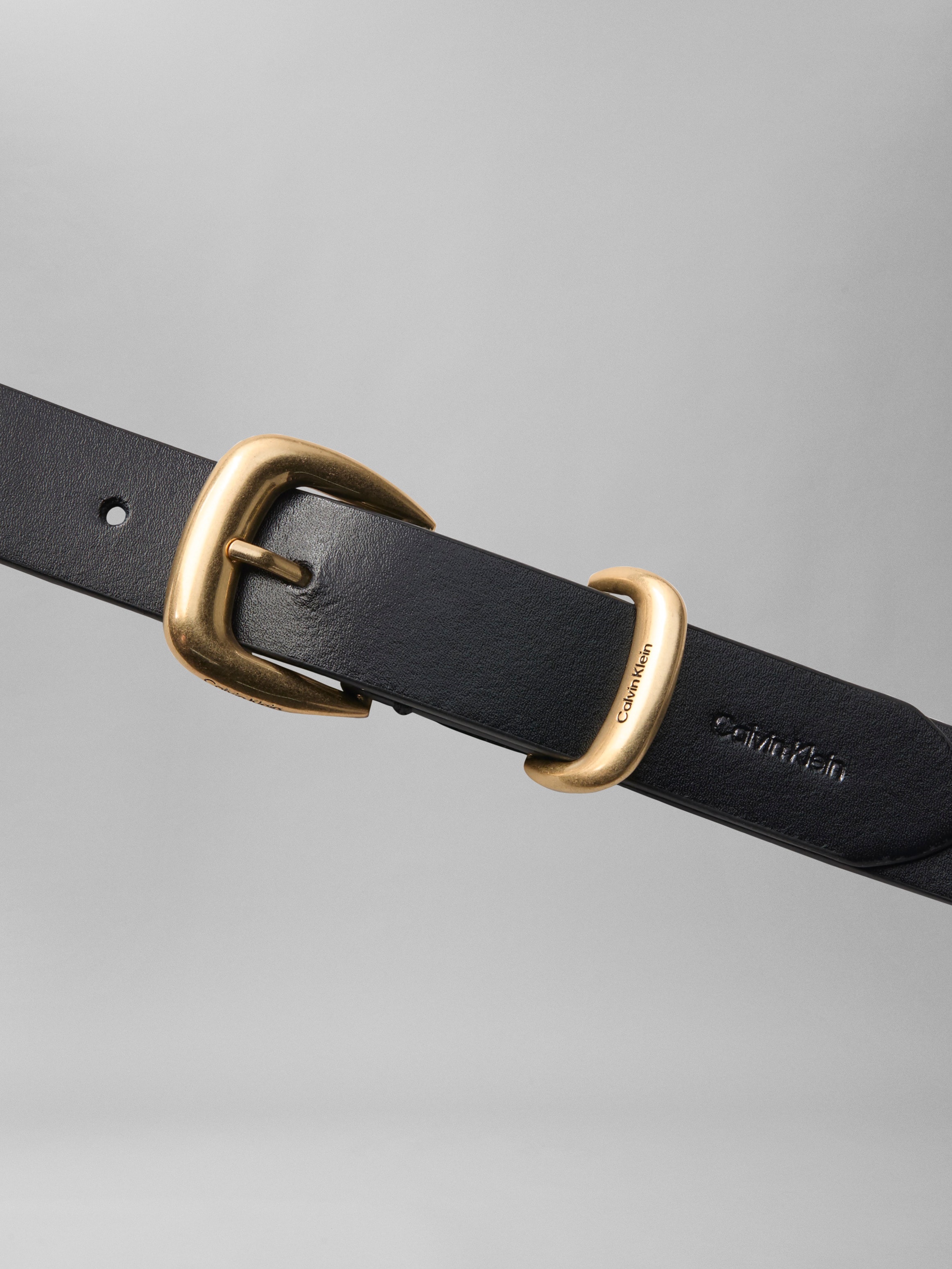 Calvin Klein Ceinture en cuir »Gürtel« Regular fit, grössenverstellbar