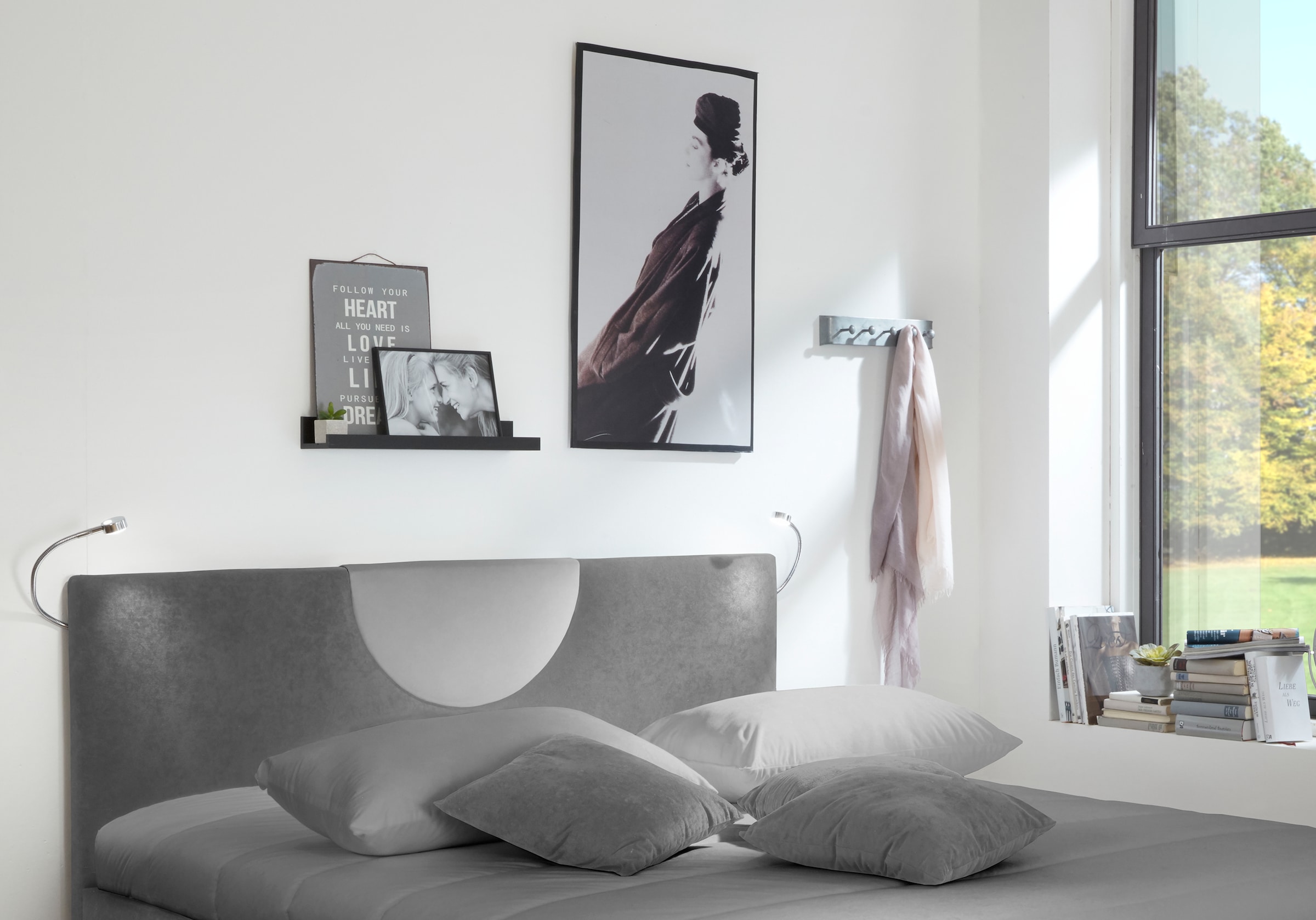 Westfalia Schlafkomfort Lit rembourré »Pisa in verschiedenen Härtegraden und Grössen« wahlweise mit oder ohne Bettkasten