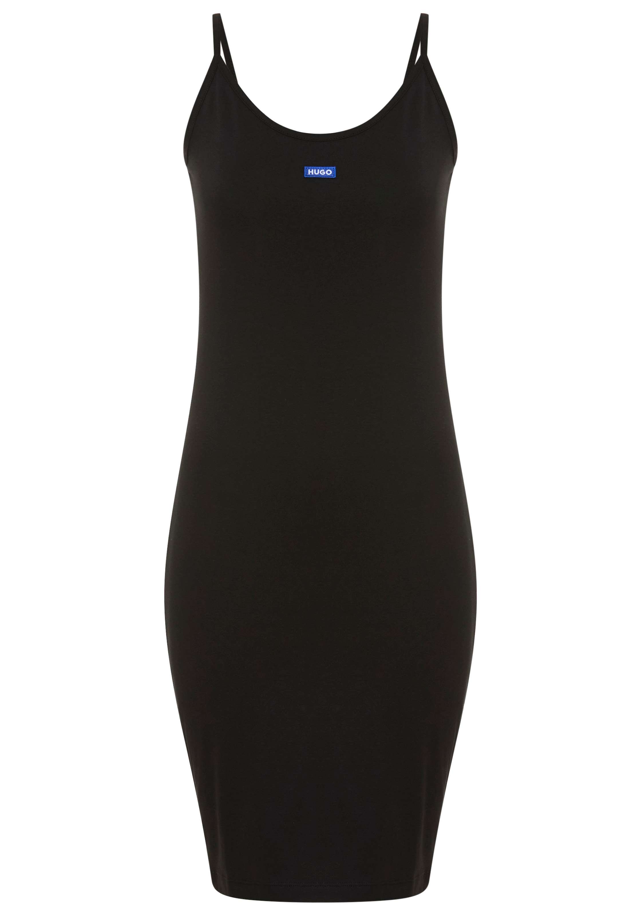 HUGO Spaghettikleid »Narya« in Stretch-Jersey-Qualität, figurbetont
