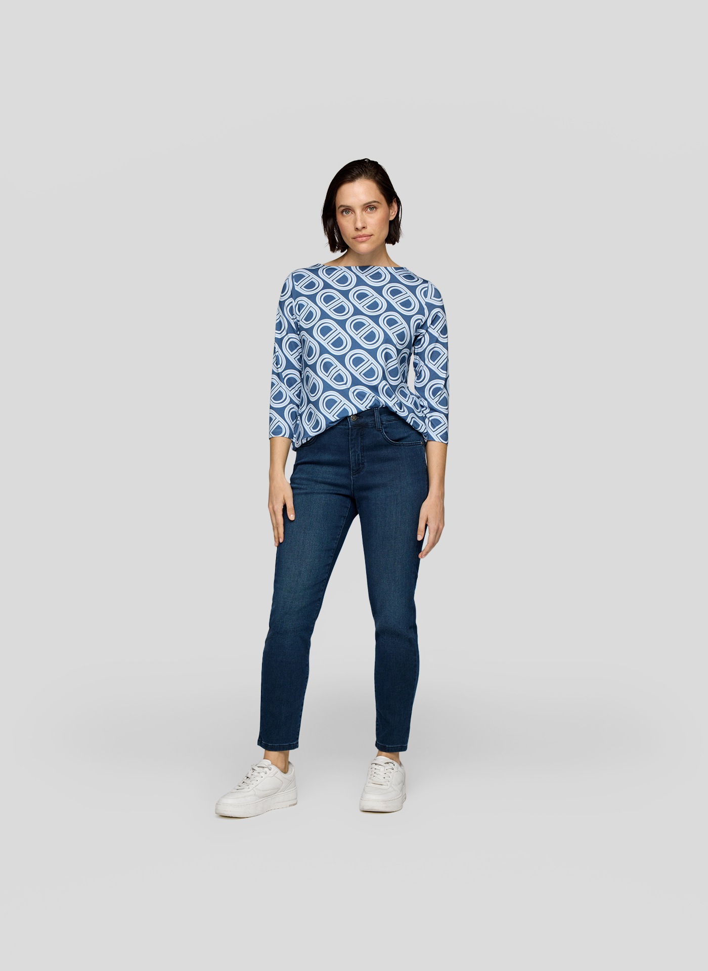 Rabe 3/4-Arm-Shirt mit All-Over Print