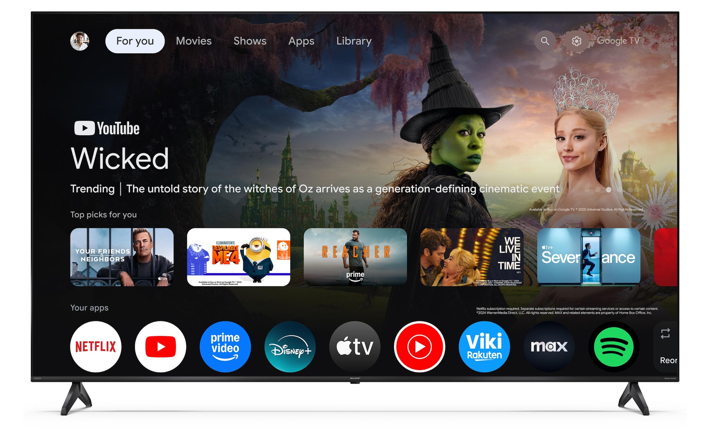   QLED-Fernseher »85HP5465E« 215 cm/85 ″