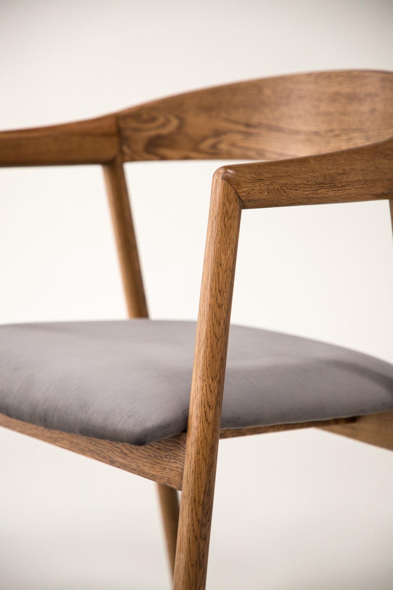 Venture Home Chaise de salle à manger »Långön, 2er-Set Esszimmerstühle aus Massivholz mit Armlehnen, 150 kg« () chaise en bois, frêne, siège rembourré, robuste, style scandinave