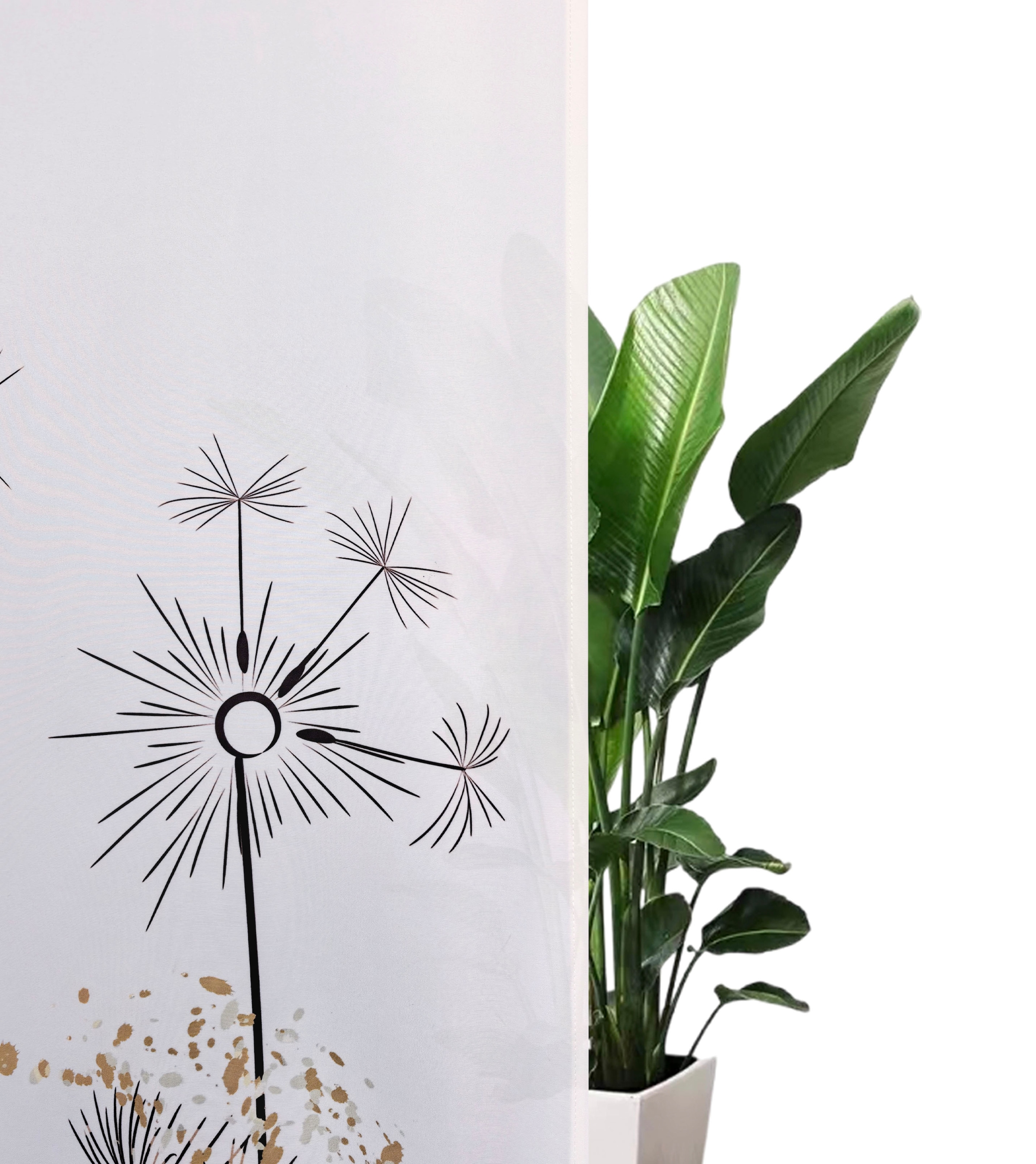 GOODproduct Gardine »Nannette« Multifunktionsband 1 Stk. tlg. halbtransparent, gemustert, pflegeleicht, verschiedene Grössen,