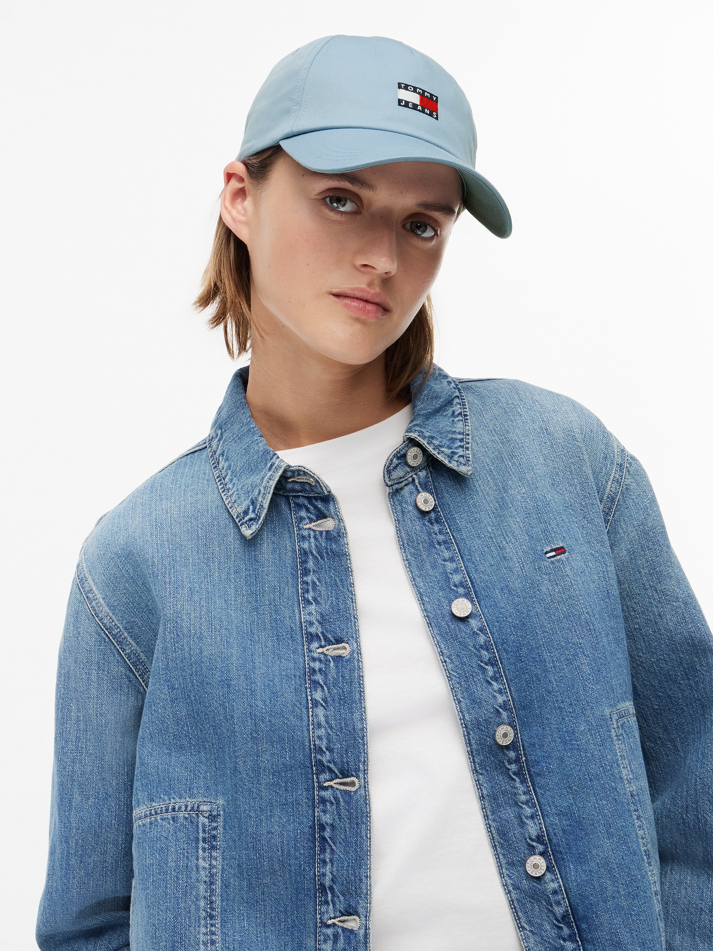 Tommy Jeans Casquette de baseball »TJW HERITAGE CORE 5 PANEL CAP« Logoprägung, Klemmverschluss UNISEX