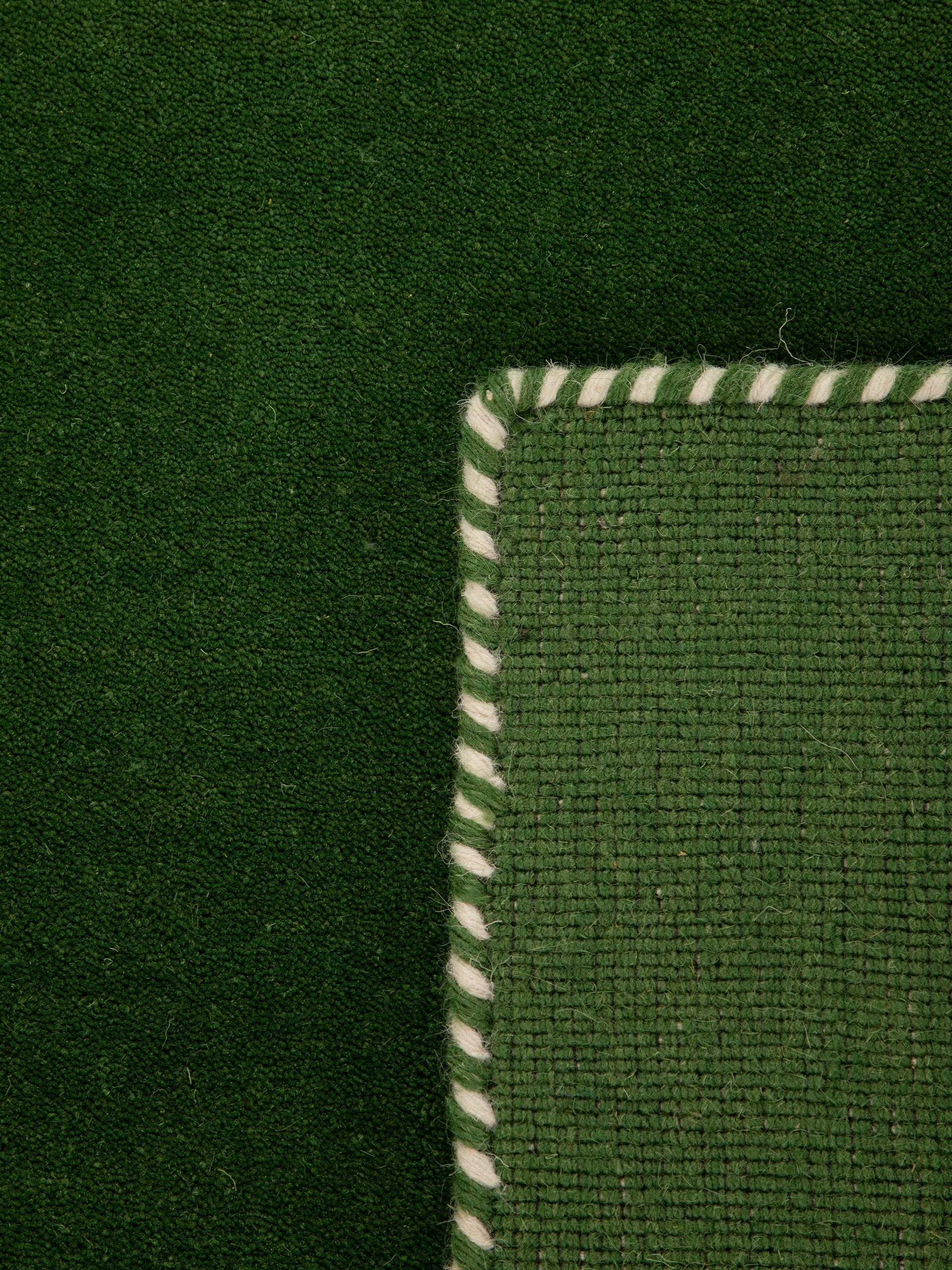 carpetfine Tapis en laine »Gabbeh Lola Uni« Rectangulaire 14 mm Höhe mit natürlichem Pflanzenmaterial von Hand gewebt, auch in Rund
