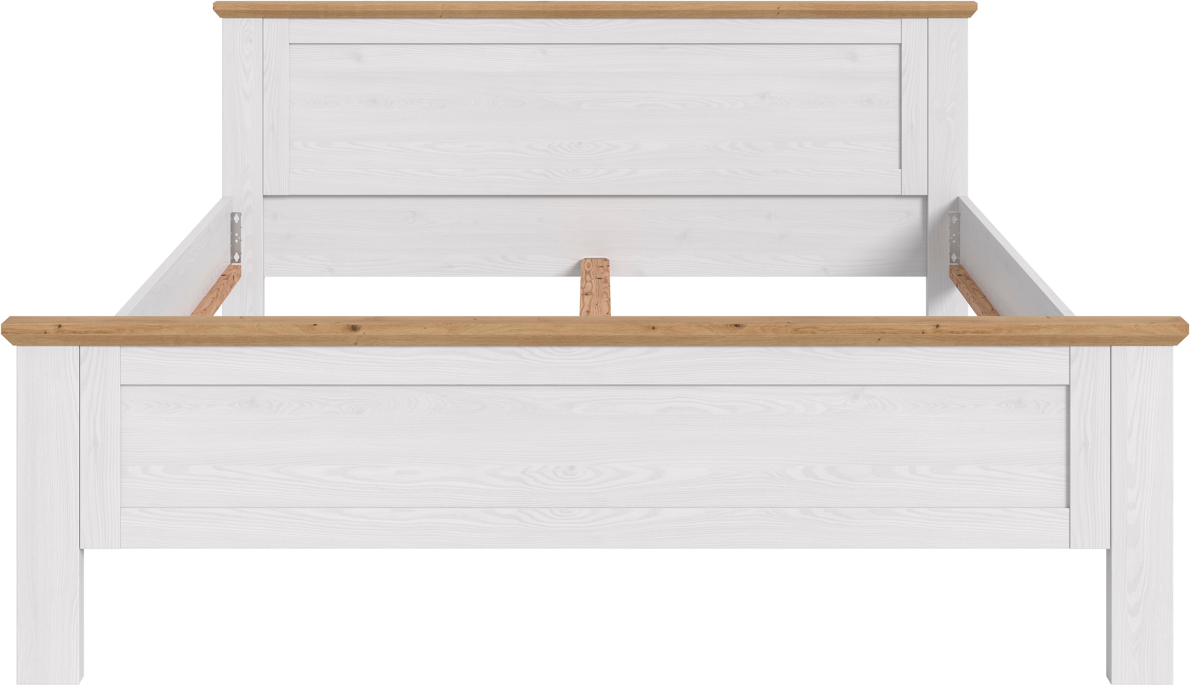 Home affaire Sommier »COSENZA, TOPSELLER!, Breite 189cm, im Landhausstil« für Matratzen 180x200 cm, ohne Lattenrost,  Bett, Kastenbett, Schlafzimmer, Schlafen