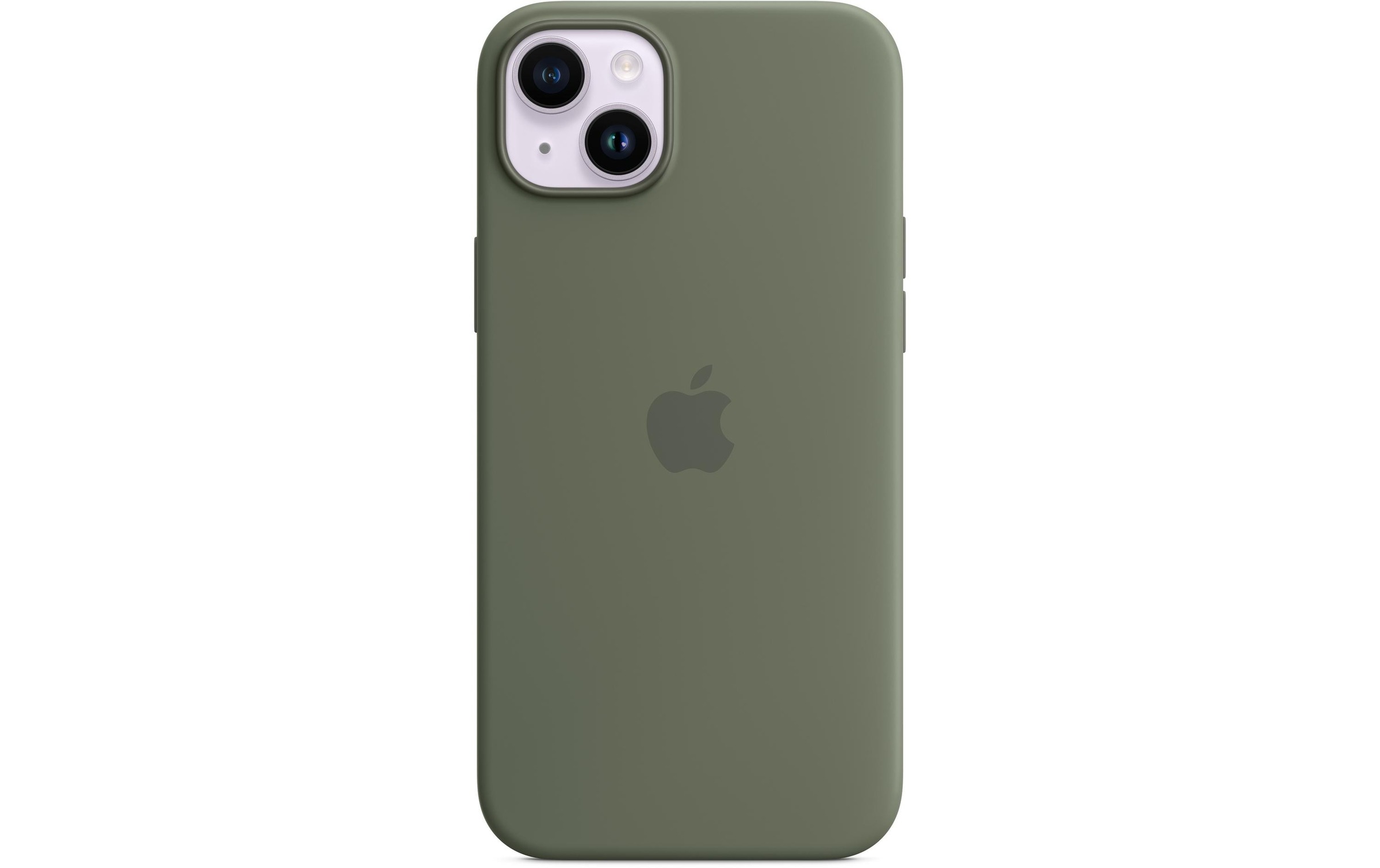 Apple Étui pour smartphone »iPhone 14 Plus Silicone Case Olive« 17 cm (6,7 Zoll)