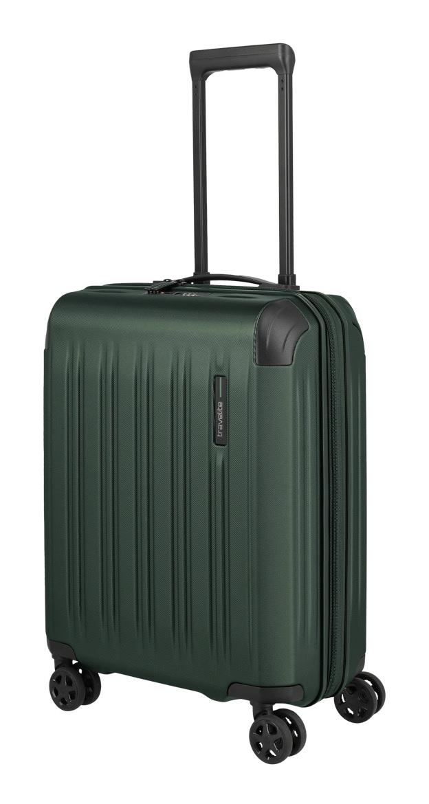 travelite Hartschalen-Trolley »DYNAMIIC Reisekoffer Hartschale« 43 l 4 Rollen ABS-Hartschale und Volumenerweiterung