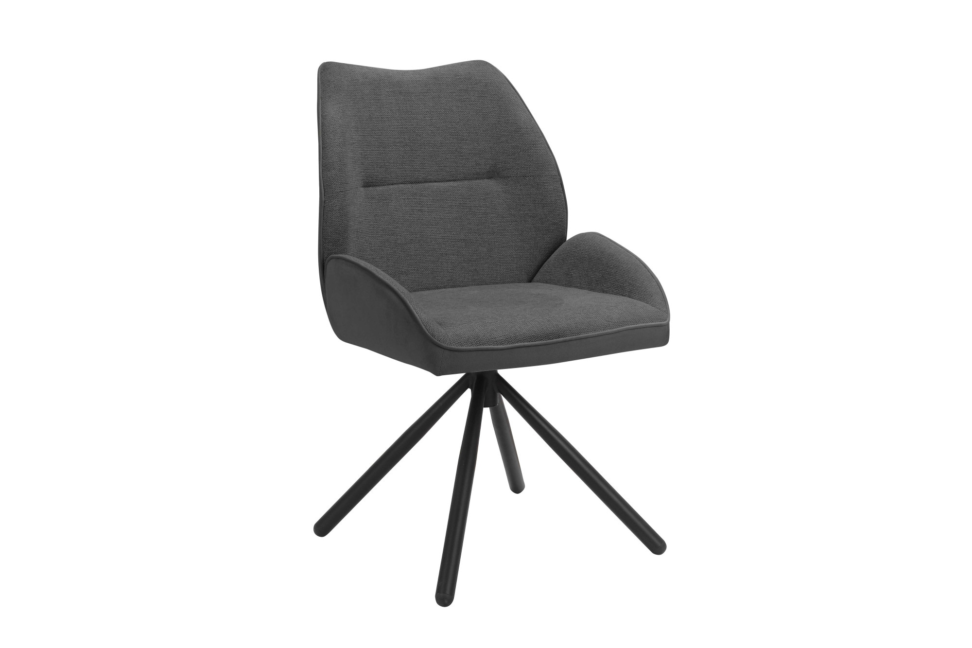 GOODproduct Esszimmerstuhl »Granilu« (Set) gepolstert,  Bezug Vorderseite Webstoff, Rückseite Velvet