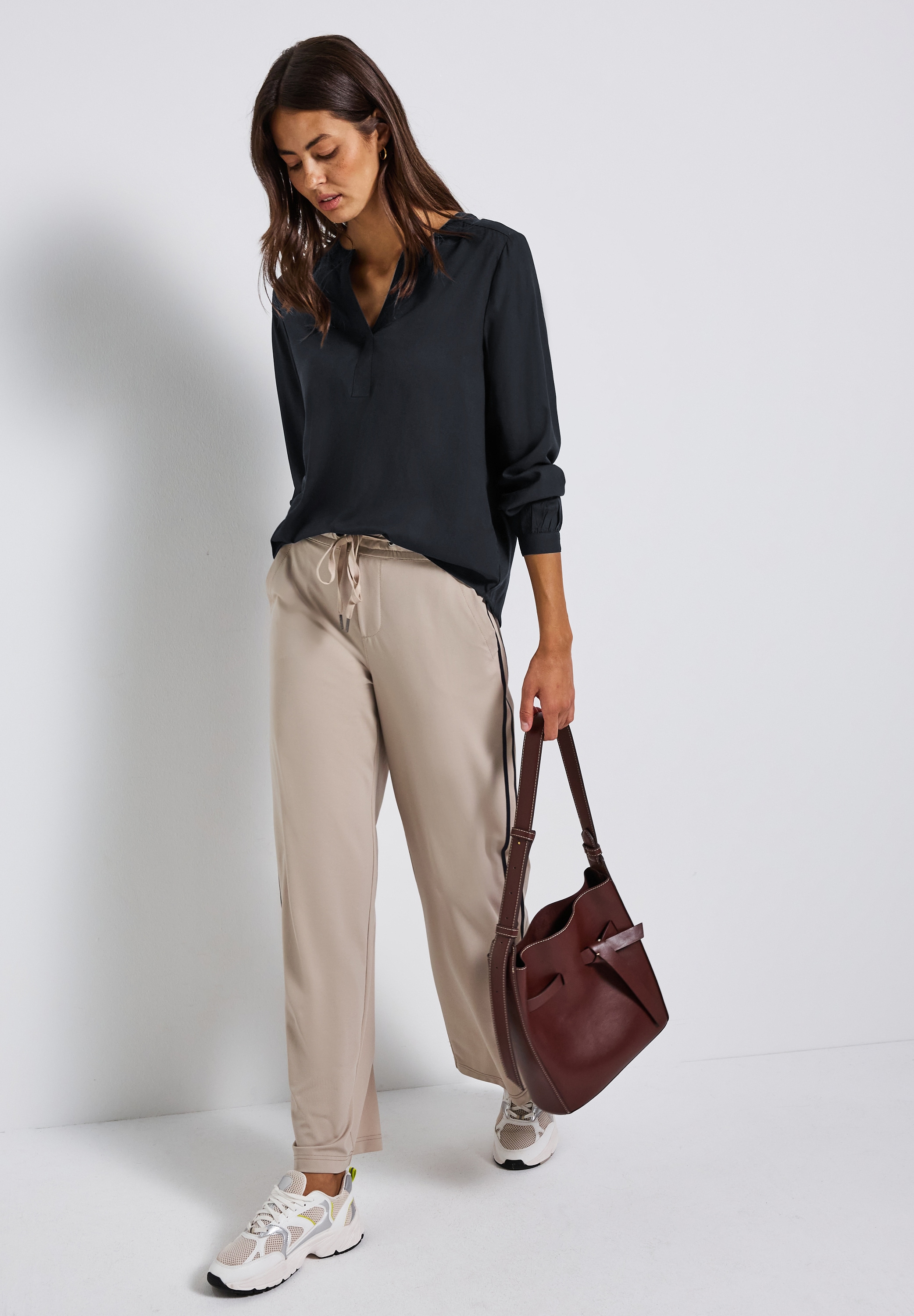 STREET ONE Blouse à manches longues im Tunika-Stil