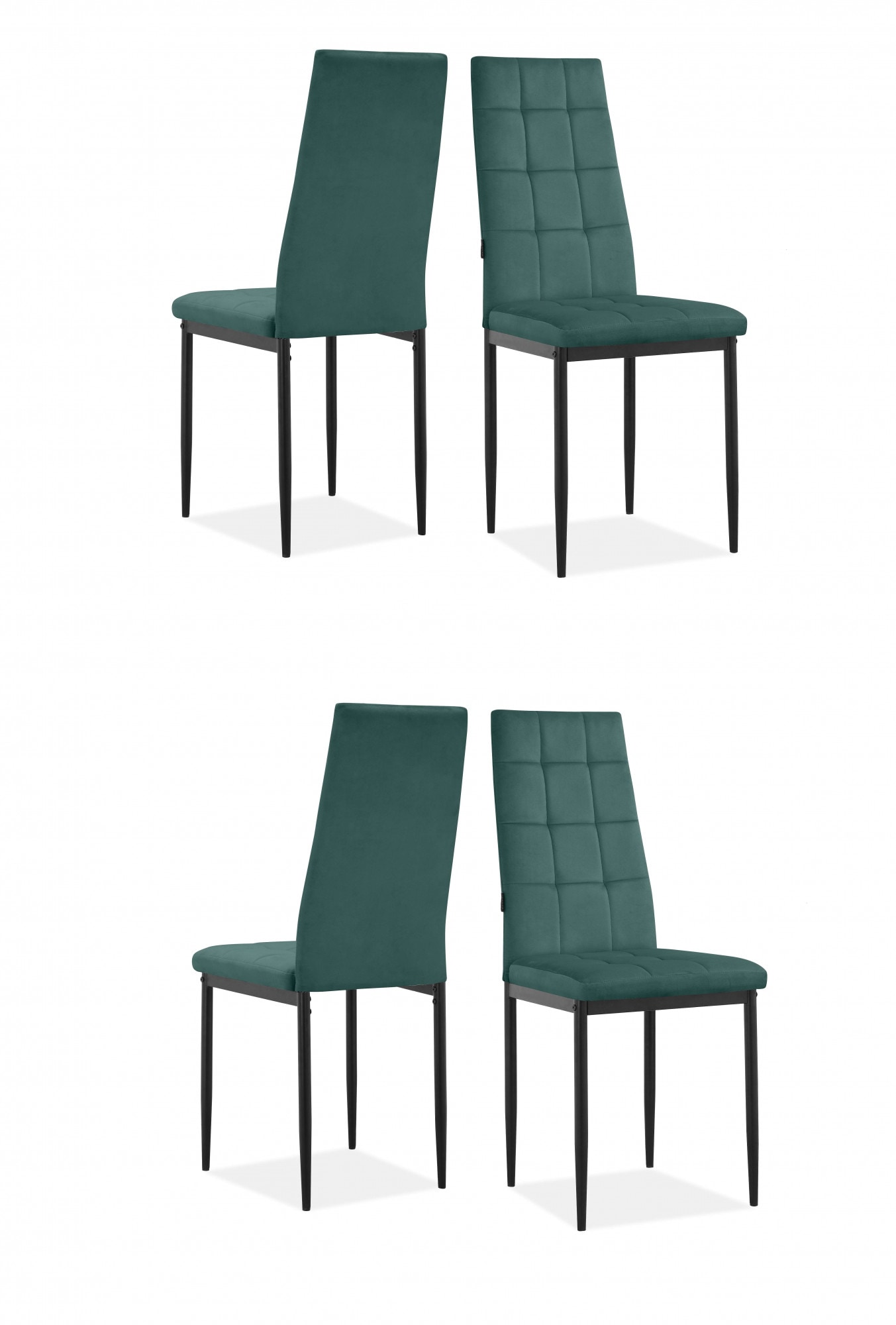 INOSIGN Chaise de salle à manger »Moana« (Set) 4 cuisMit Steppung