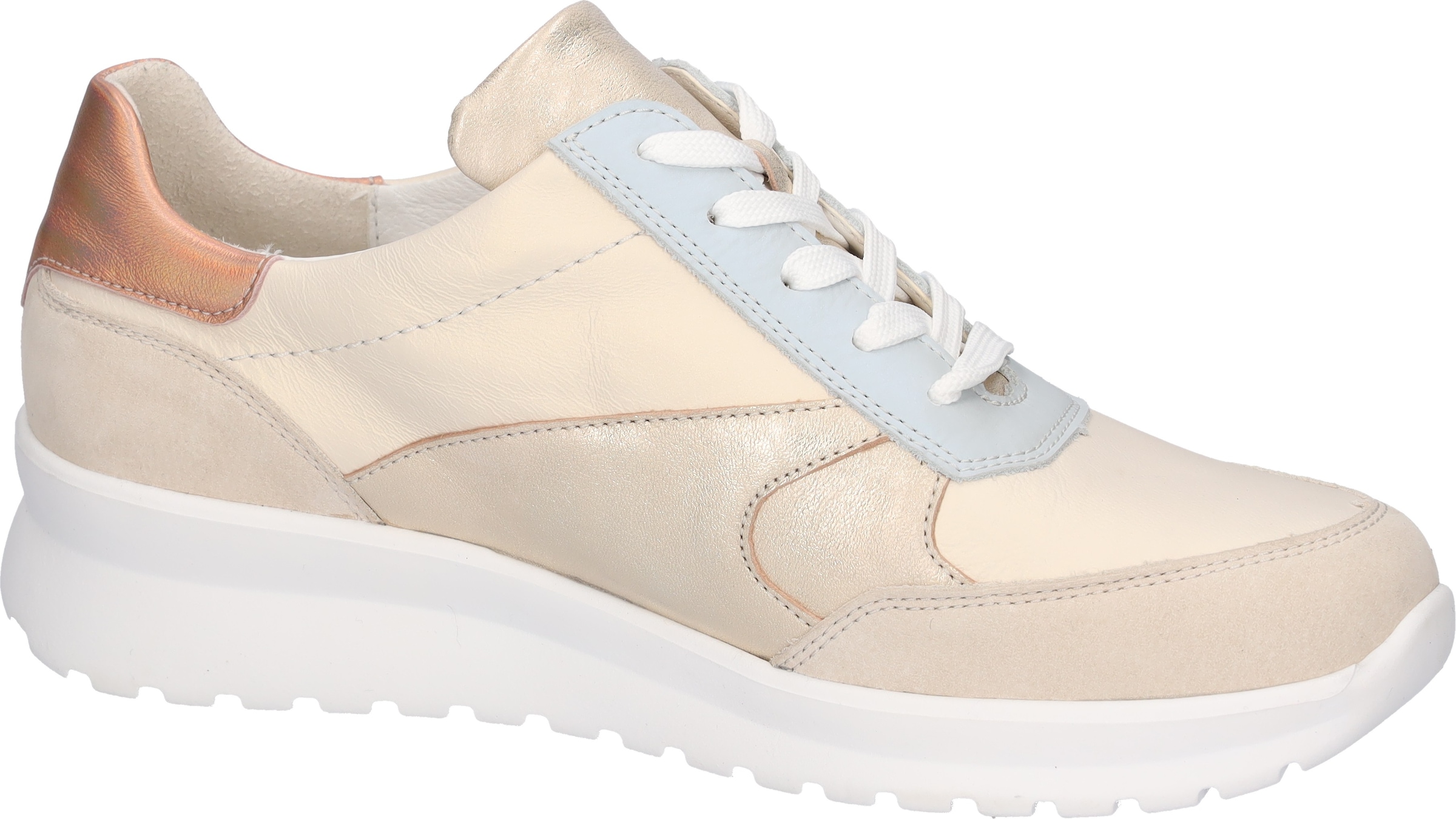 Waldläufer Sneaker »K-SUNNY«  Bequemschuh, Halbschuh mit seitlichem Reissverschluss, K-Weite