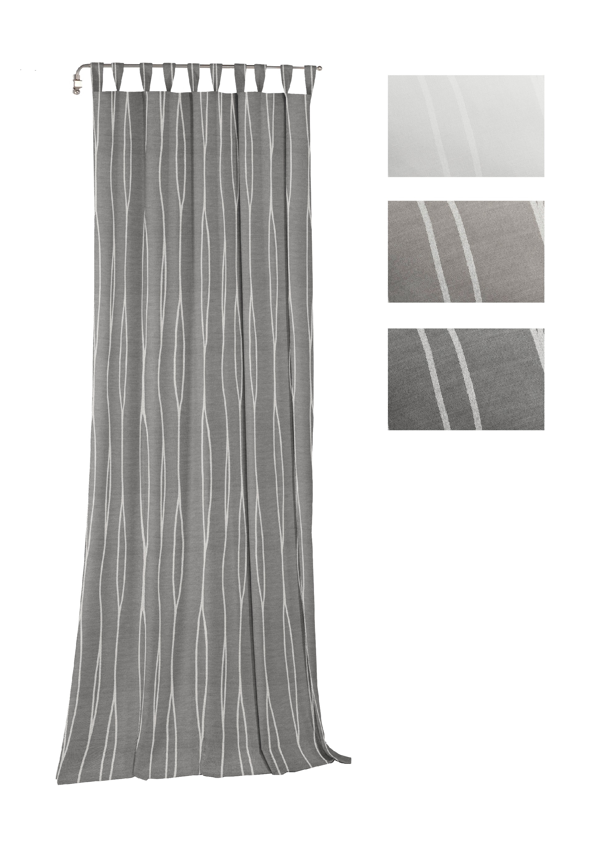 Wirth Rideau »Dallas« Boucles 1 cuis tlg.