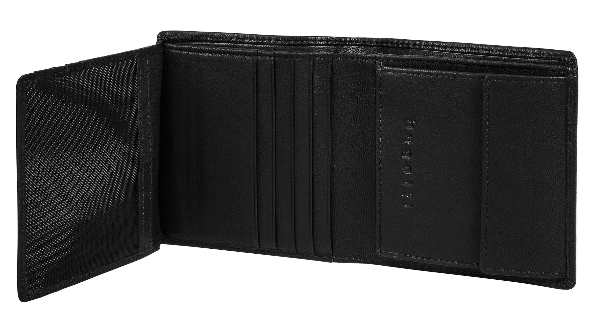 bugatti Geldbörse »BLACK MAGIC« echt Leder