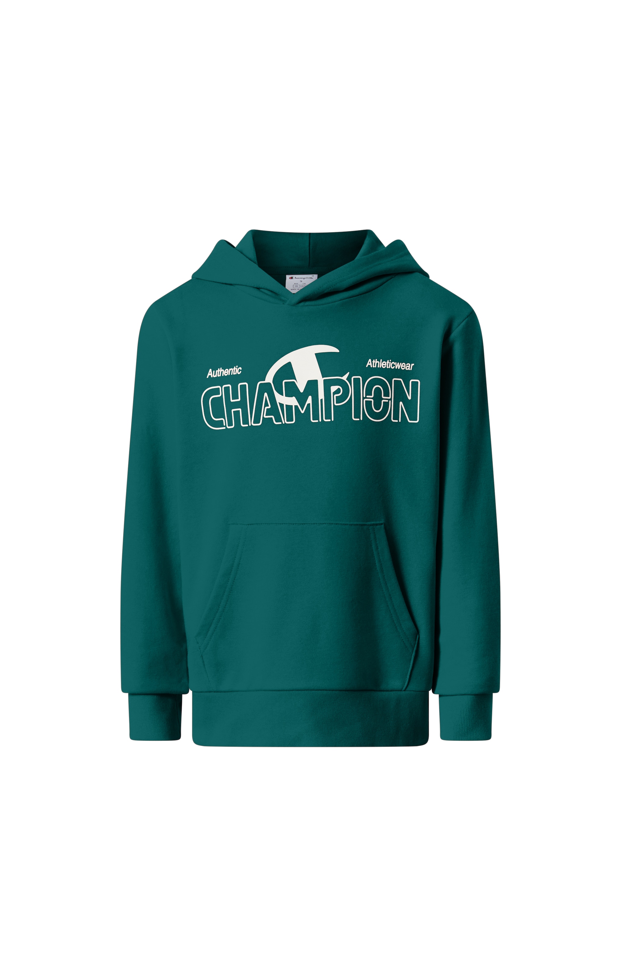 Champion Kapuzensweatshirt »Graphic Terry Hoodie«, mit Kapuze, für Kinder, bequeme Passform

