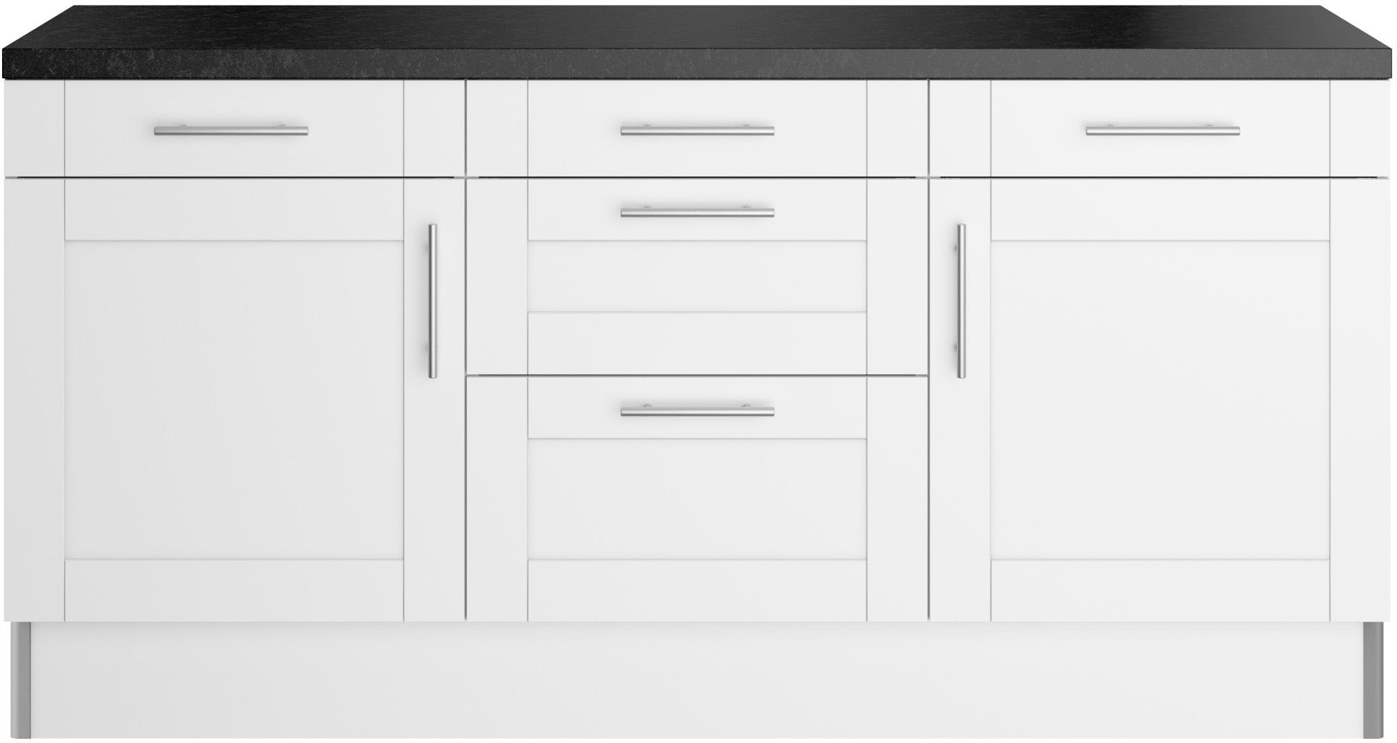 KOCHSTATION Cuisine »KS-Ahus« 180 cm breit, ohne E-Geräte, Soft Close Funktion, MDF Fronten