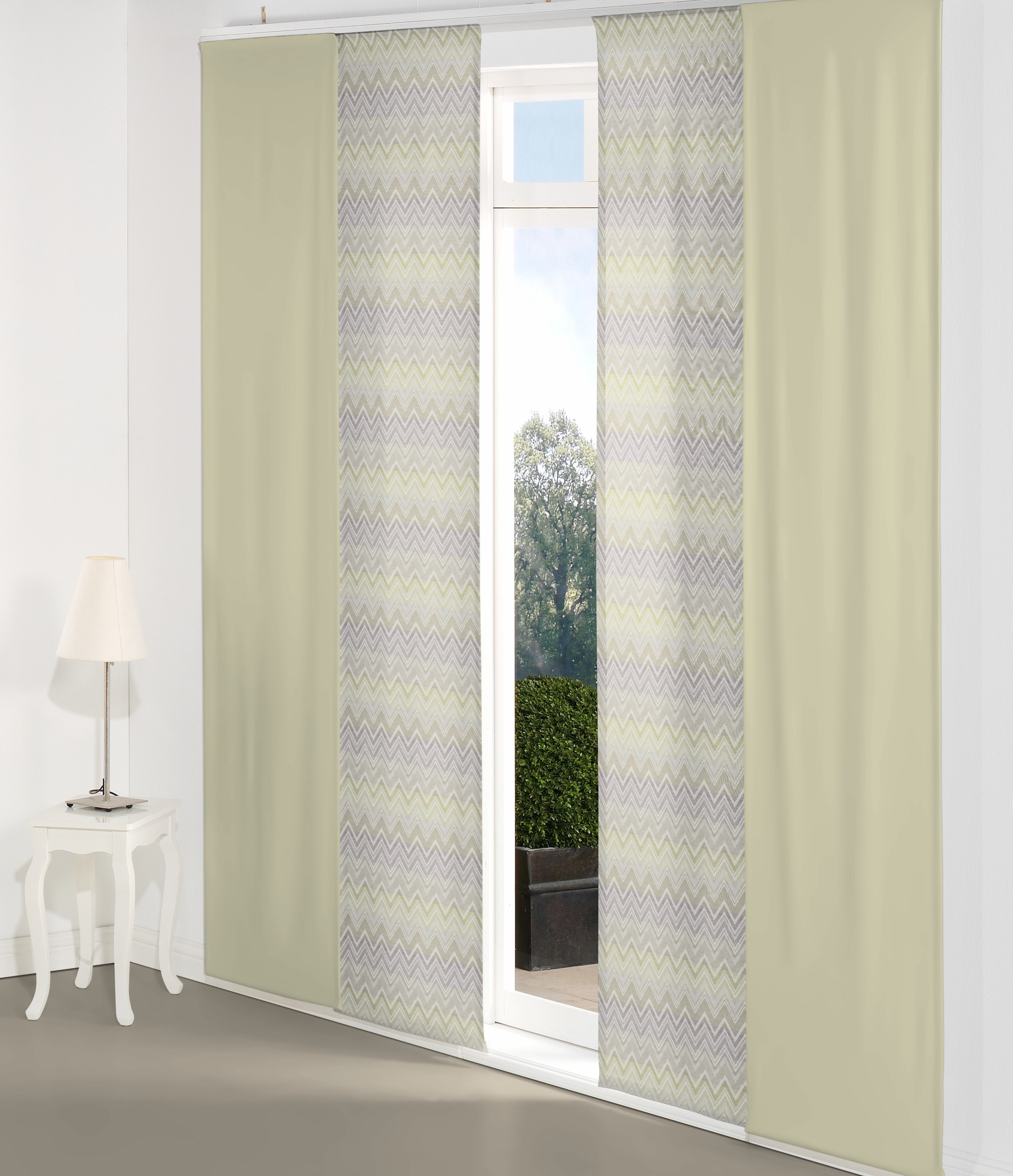 Wirth Rideau coulissant »Benewitz« Support de panneau 1 cuis tlg.