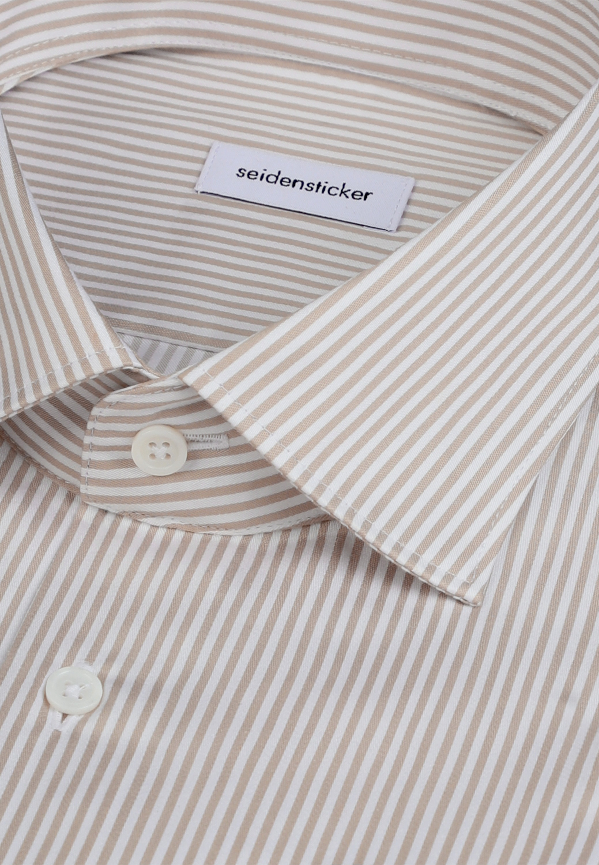 seidensticker Chemise d'affaires »Schwarze Rose« Slim 1/1 col Kent rayé