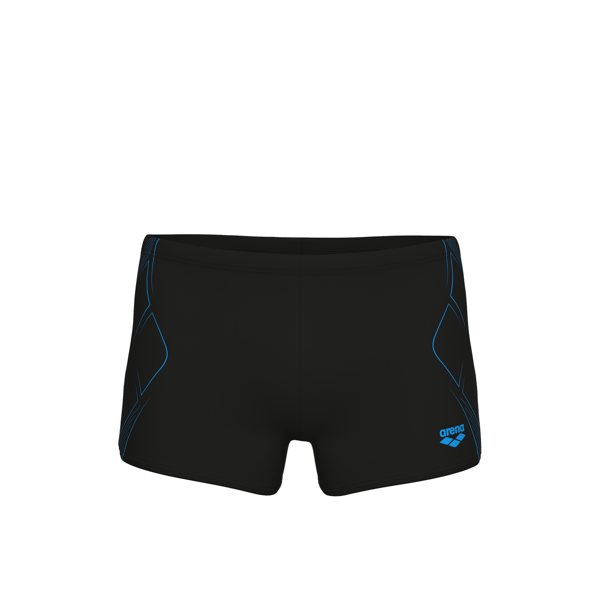 Arena Short de bain »M ARENA GRAPHIC SWIM SHORT« coupe sportive, avec cordon de serrage intérieur, résistant au chlore