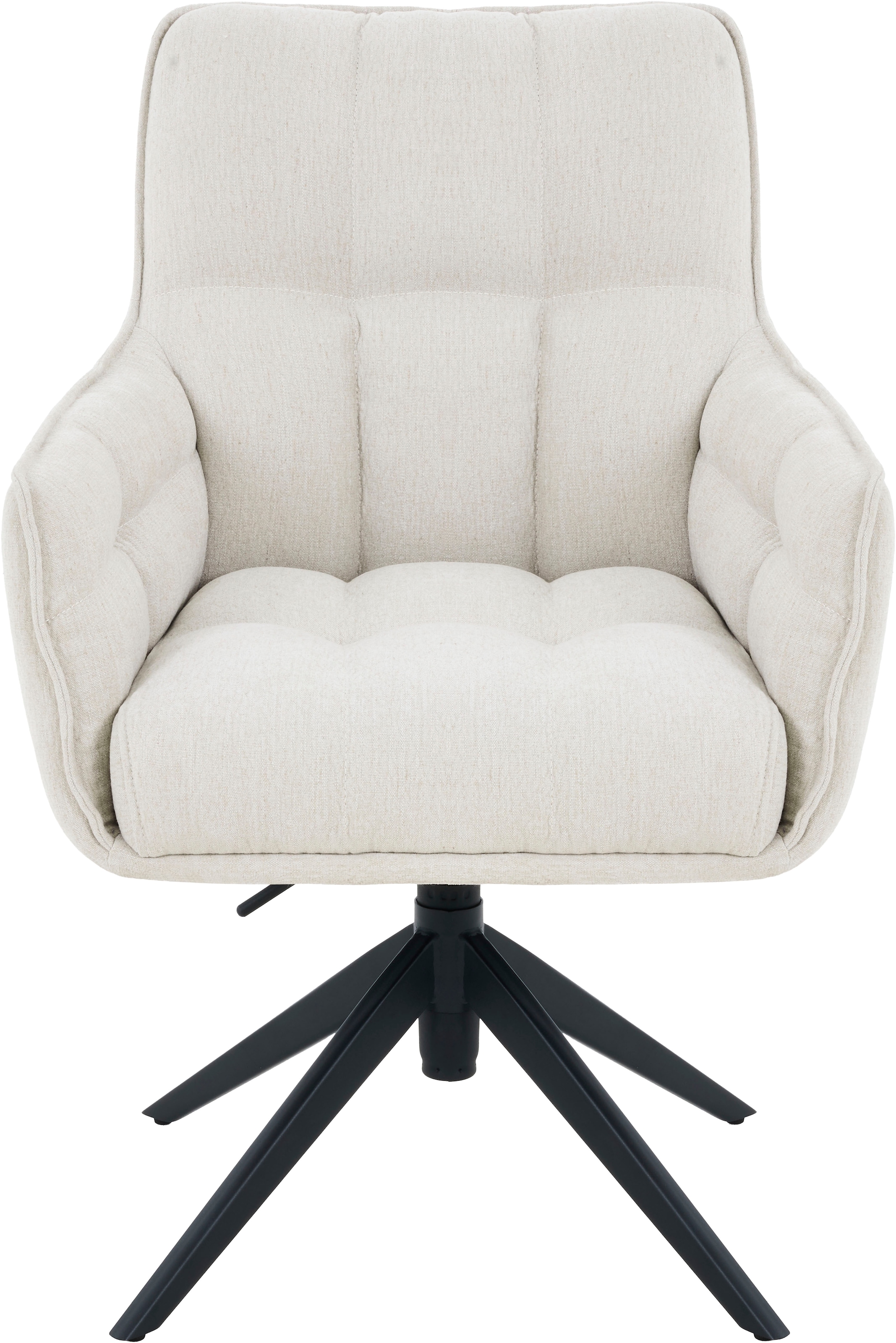 HELA Chaise pivotante »POMBA« () 1 cuis360° drehbar, höhenverstellbar, Federkorb, Armlehnen, 140kg belastbar
