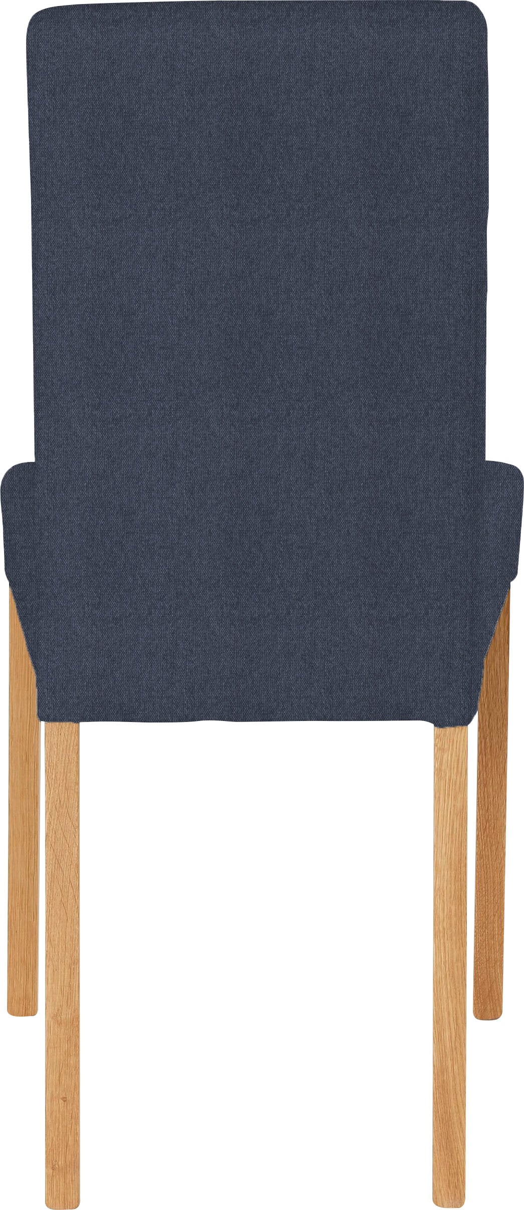 Home affaire Chaise à 4 pieds »Bologna« (Set) 2 cuisGestell aus Massivholz