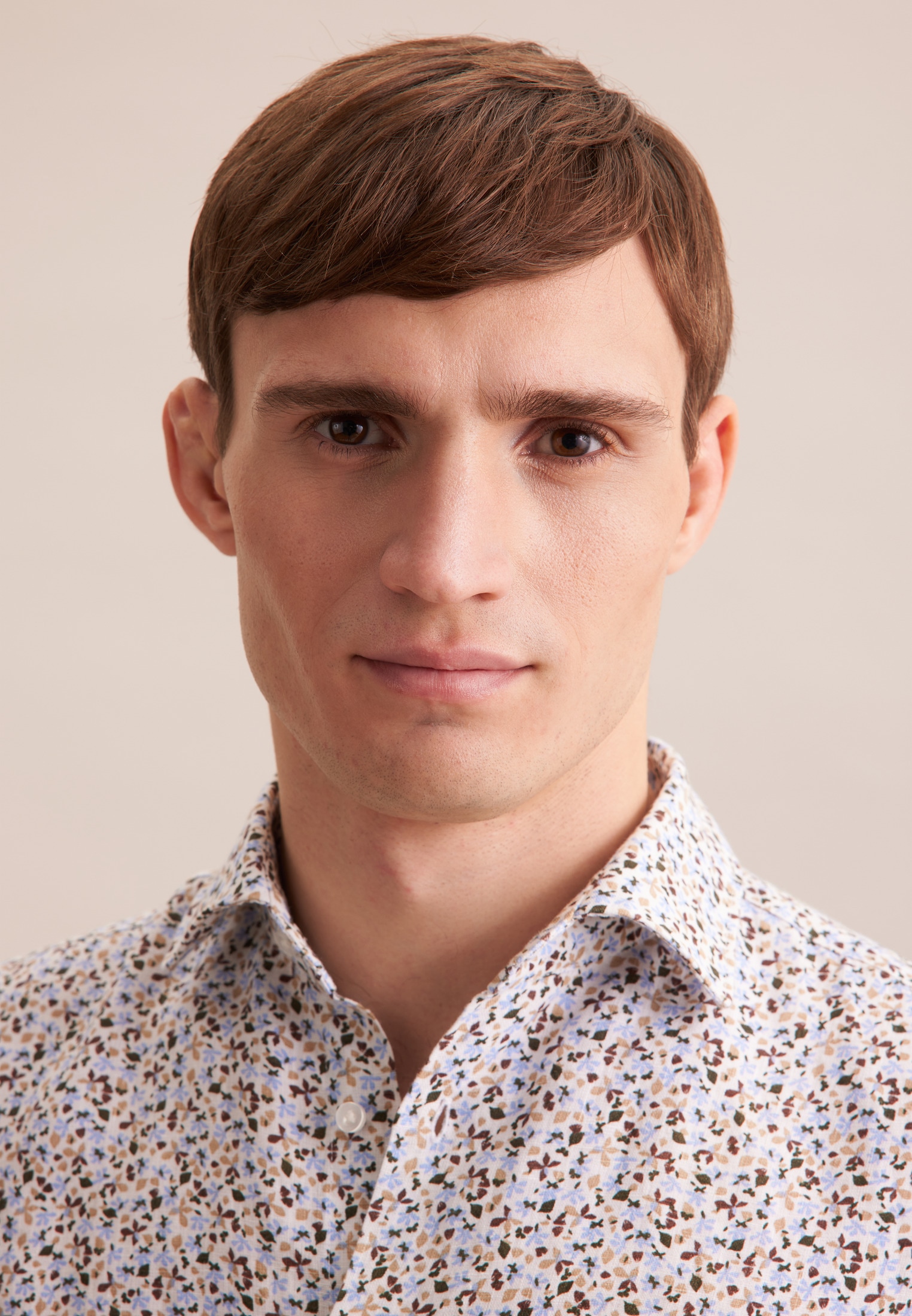 seidensticker Chemise d'affaires »Slim« Slim 1/1 Kentkragen Druck