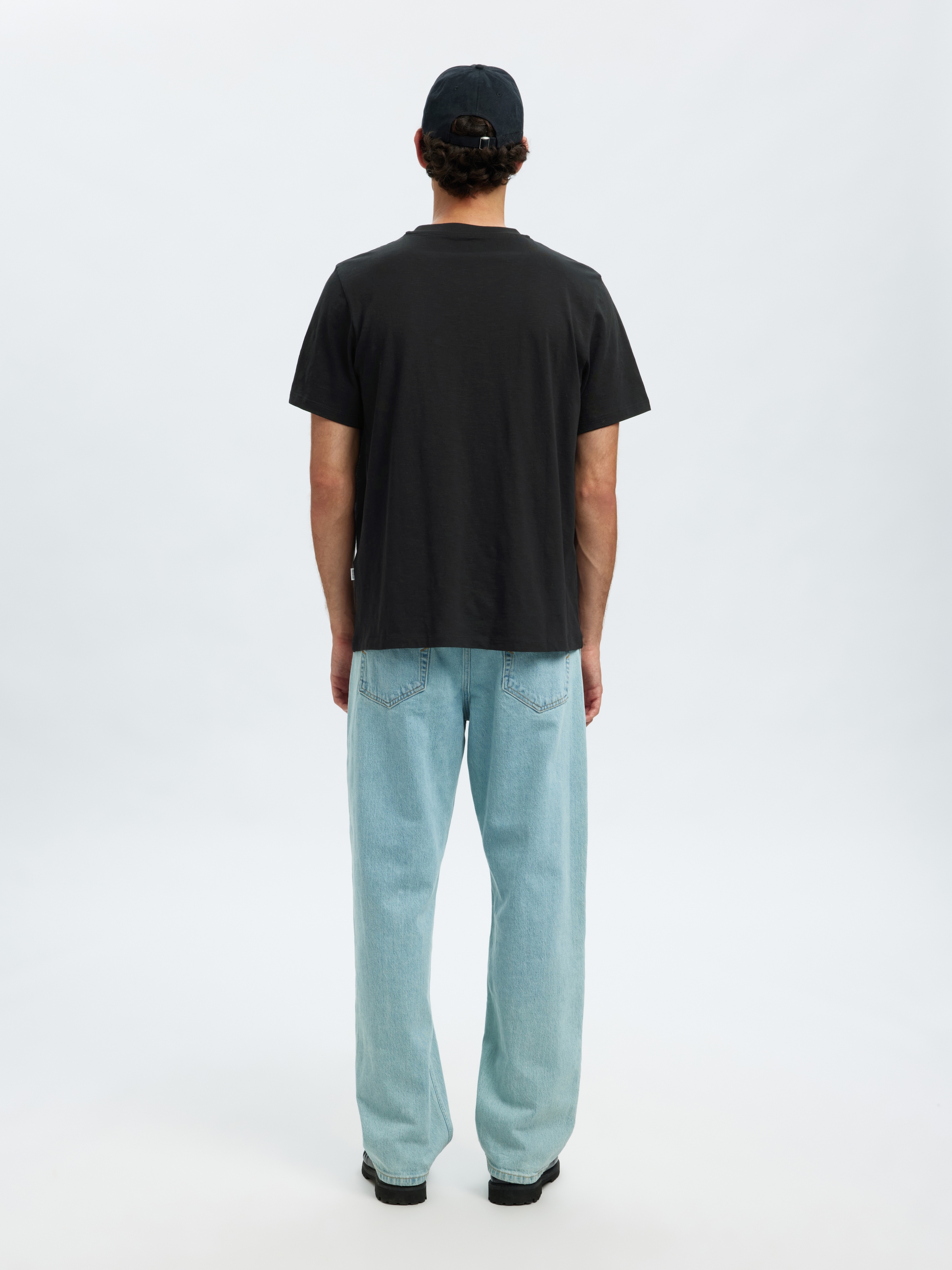 SELECTED HOMME T-shirt à manches courtes »SLHASPEN SLUB SS O-NECK«