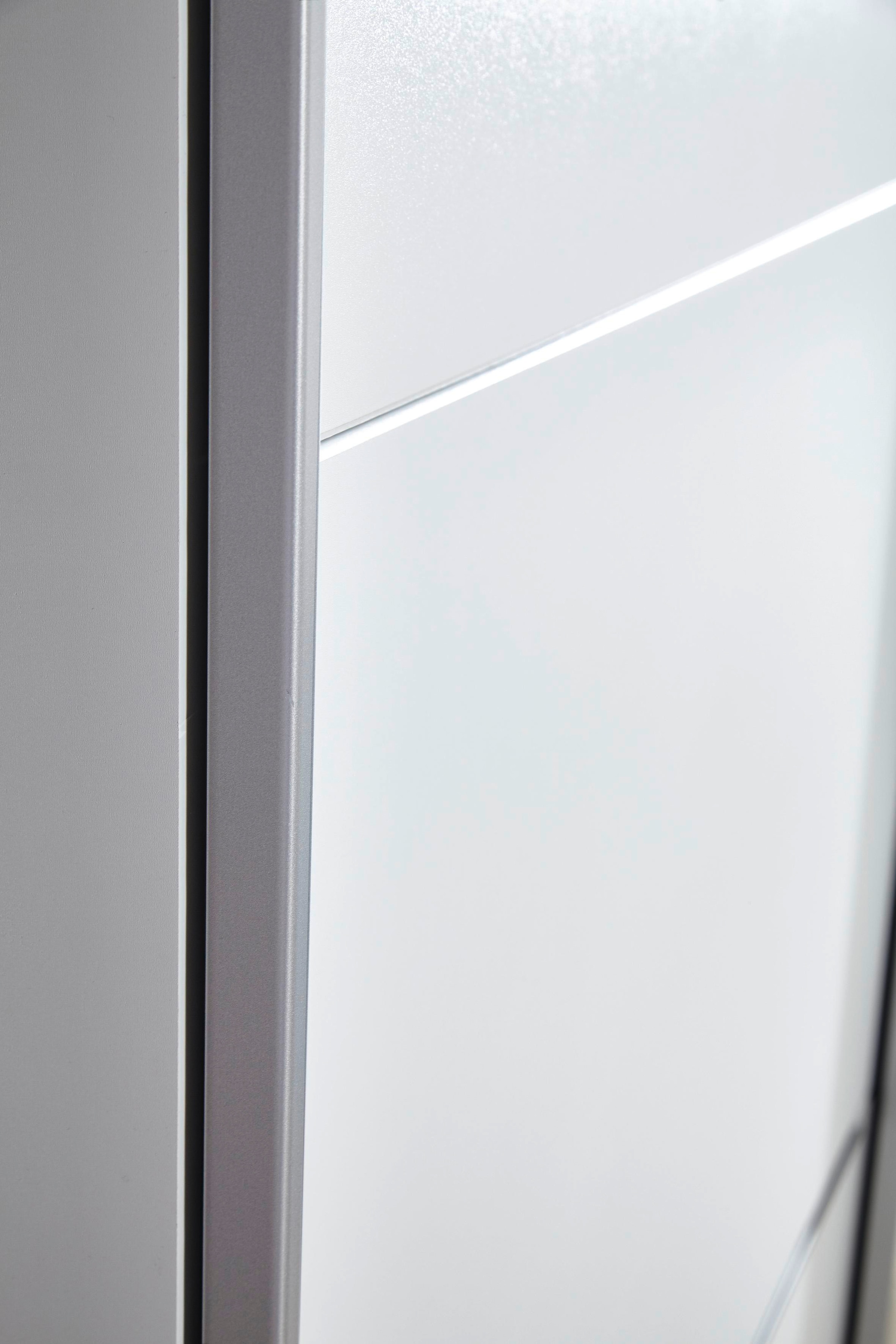 rauch Schwebetürenschrank »Kleiderschrank Schrank Garderobe  AURELIO« 3 Ausstattungen BASIC/CLASSIC/PREMIUM (inkl. SOFT-CLOSE-FUNKTION),  zeitloses Design, viele Farben, Breiten 175/218/261 cm MADE IN GERMANY