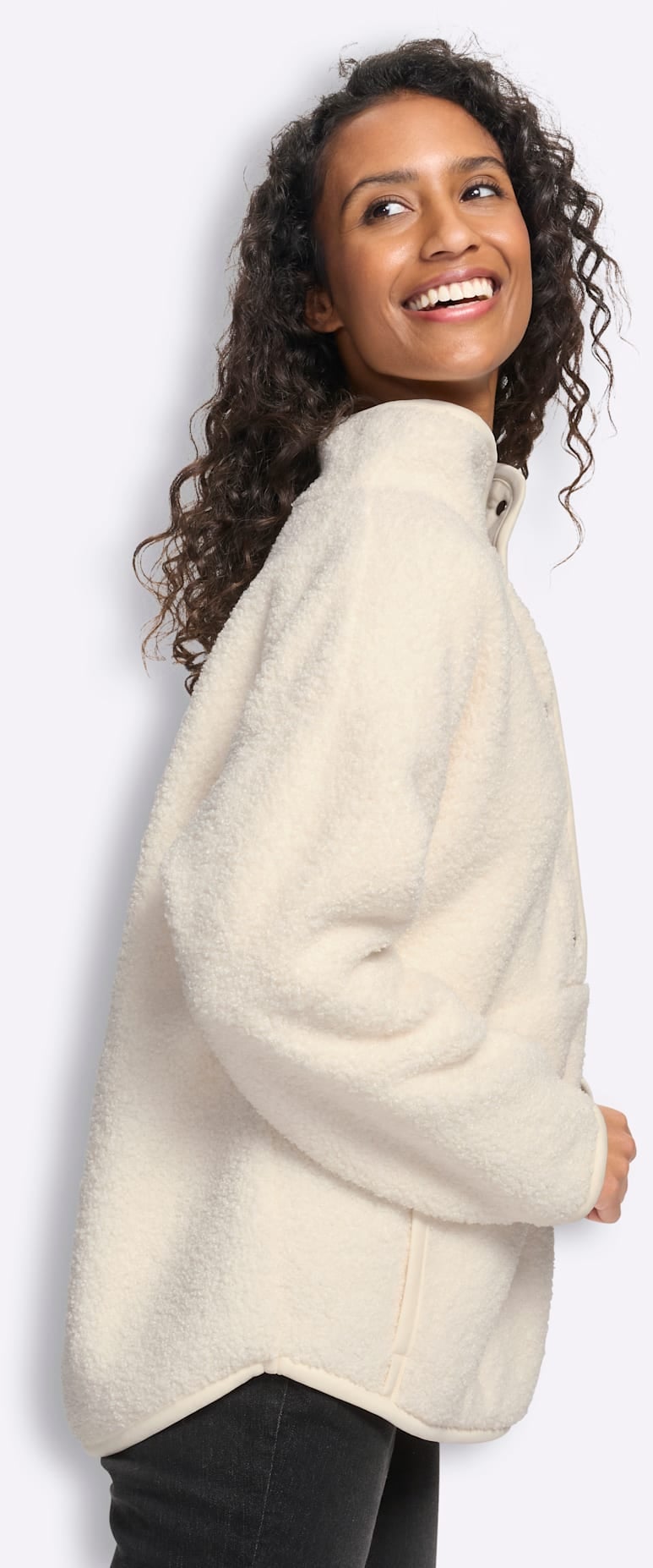 heine T-shirt en polaire »Fleece-Shirt« 1