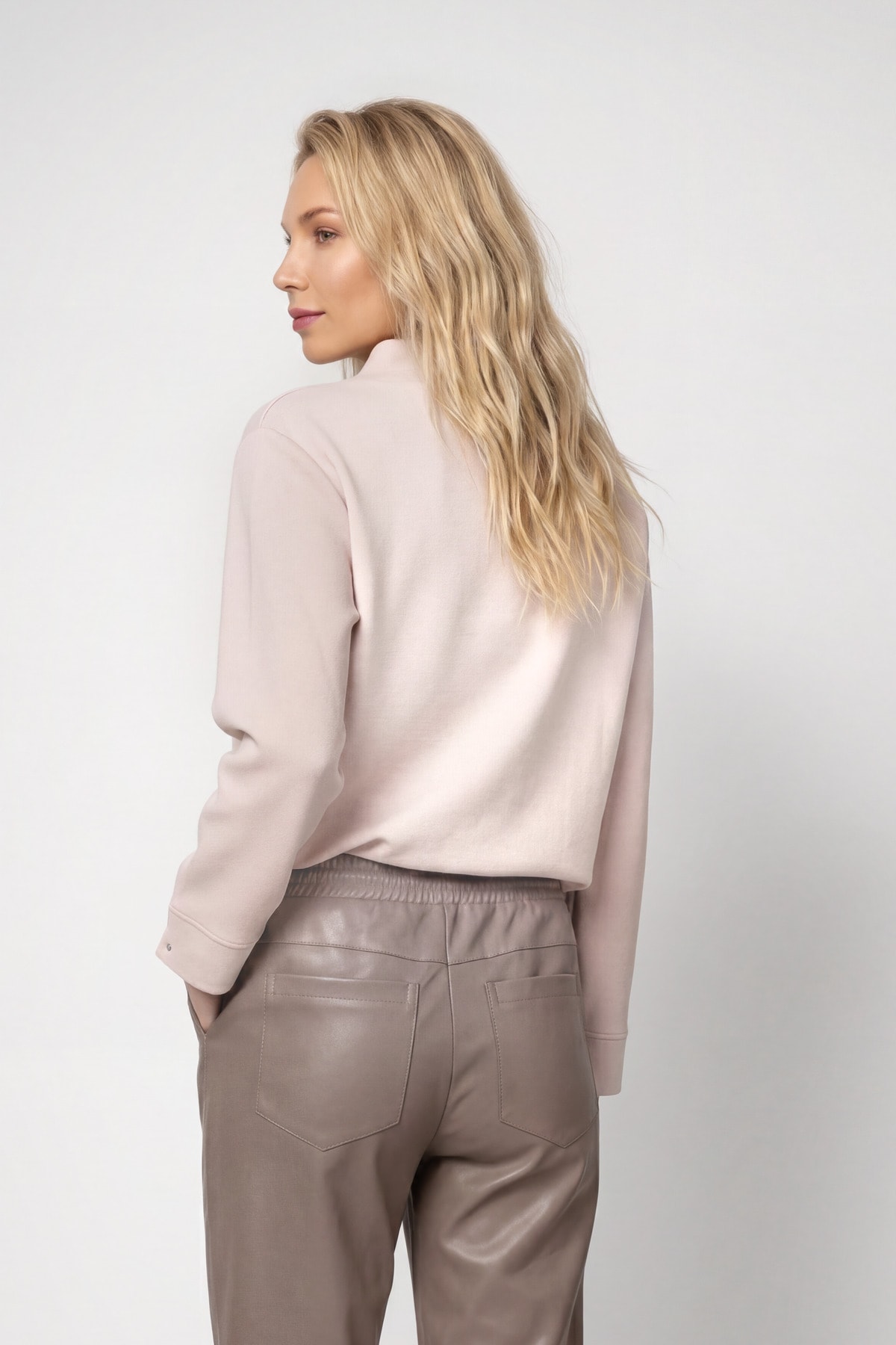 Monari Sweatshirt »Sweatshirt Basic Sweat«, Regular fit mit Stehkragen
