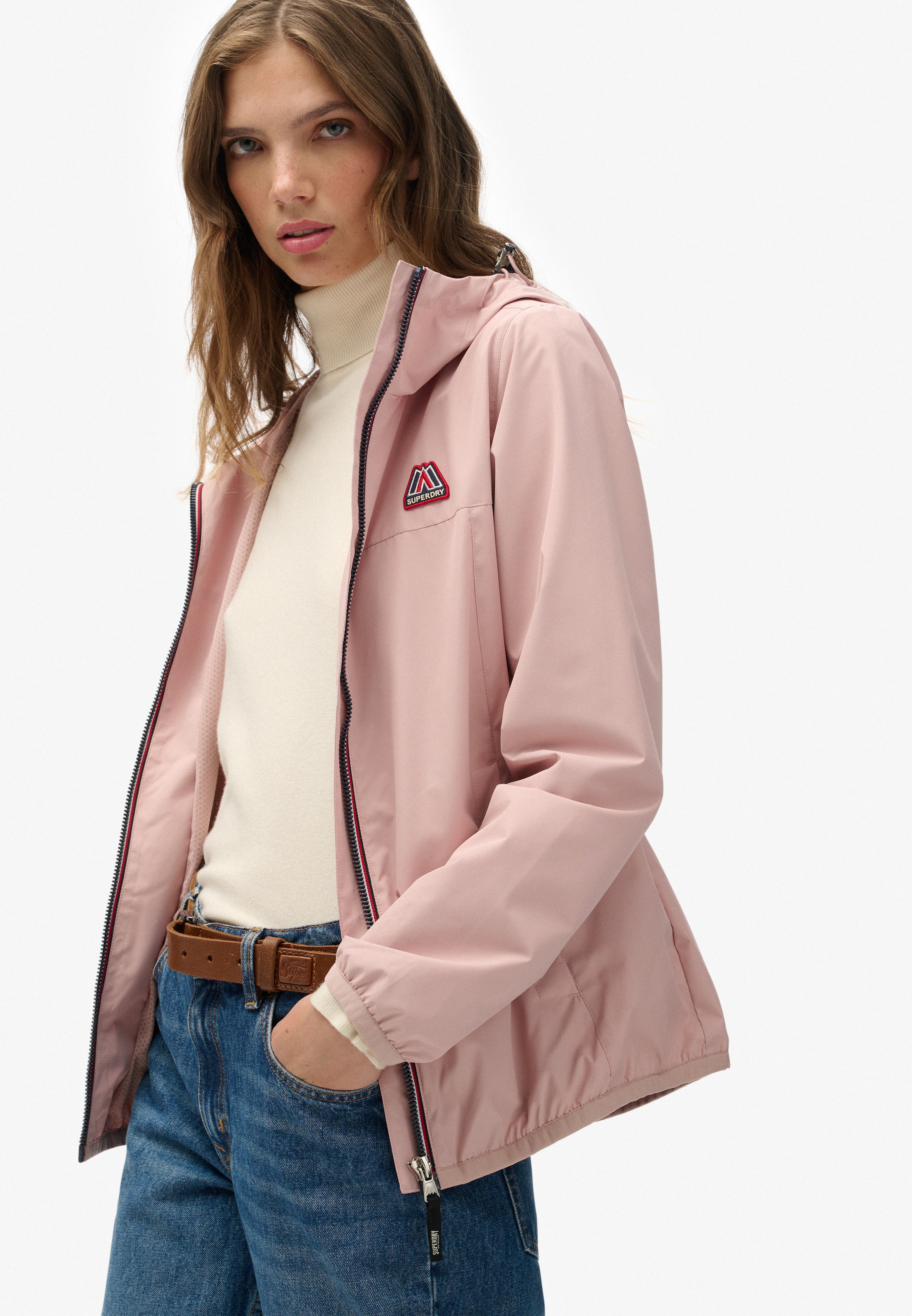 Superdry Outdoorjacke »ESSENTIAL TRI WINDBREAKER JKT« mit Kapuze