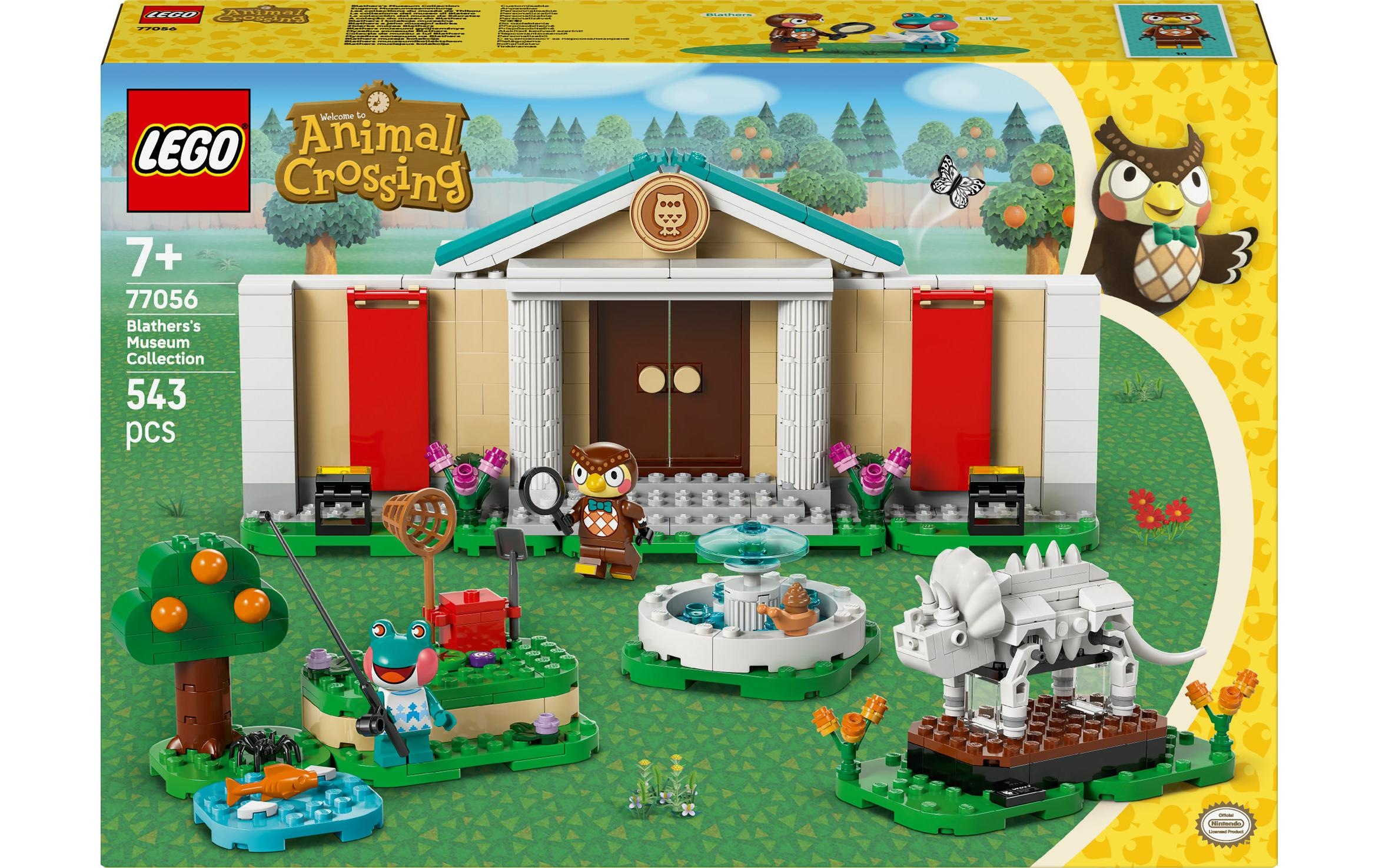 LEGO® Spielbausteine »LEGO® Animal Crossing Eugens Museumssammlung 77056«