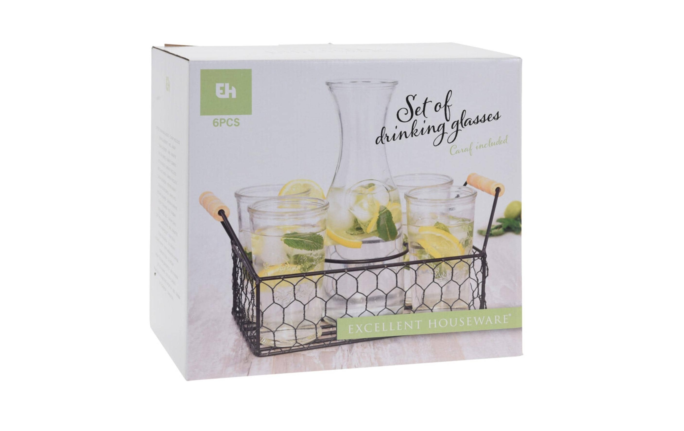 FURBER Glas »mit Karaffe«