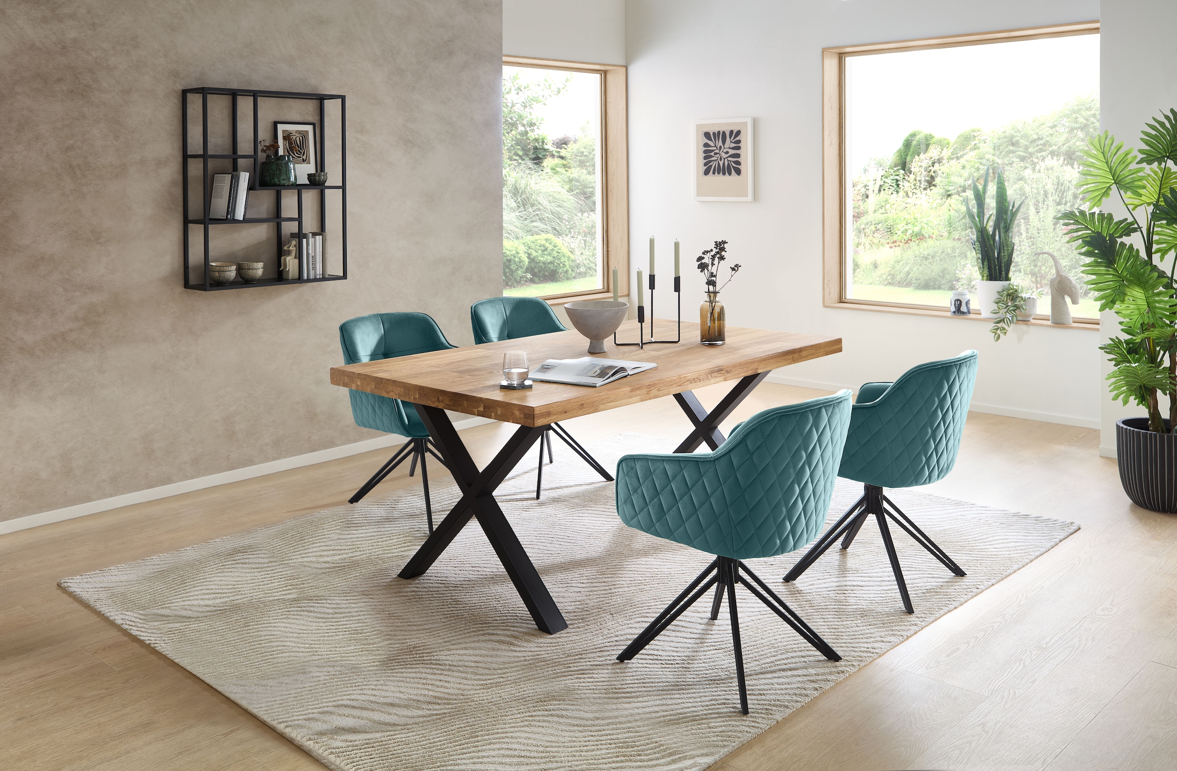 Stolkom Armlehnstuhl »Emma« (Set) 2 Stk.180 grad drehbar mit Auto-Return