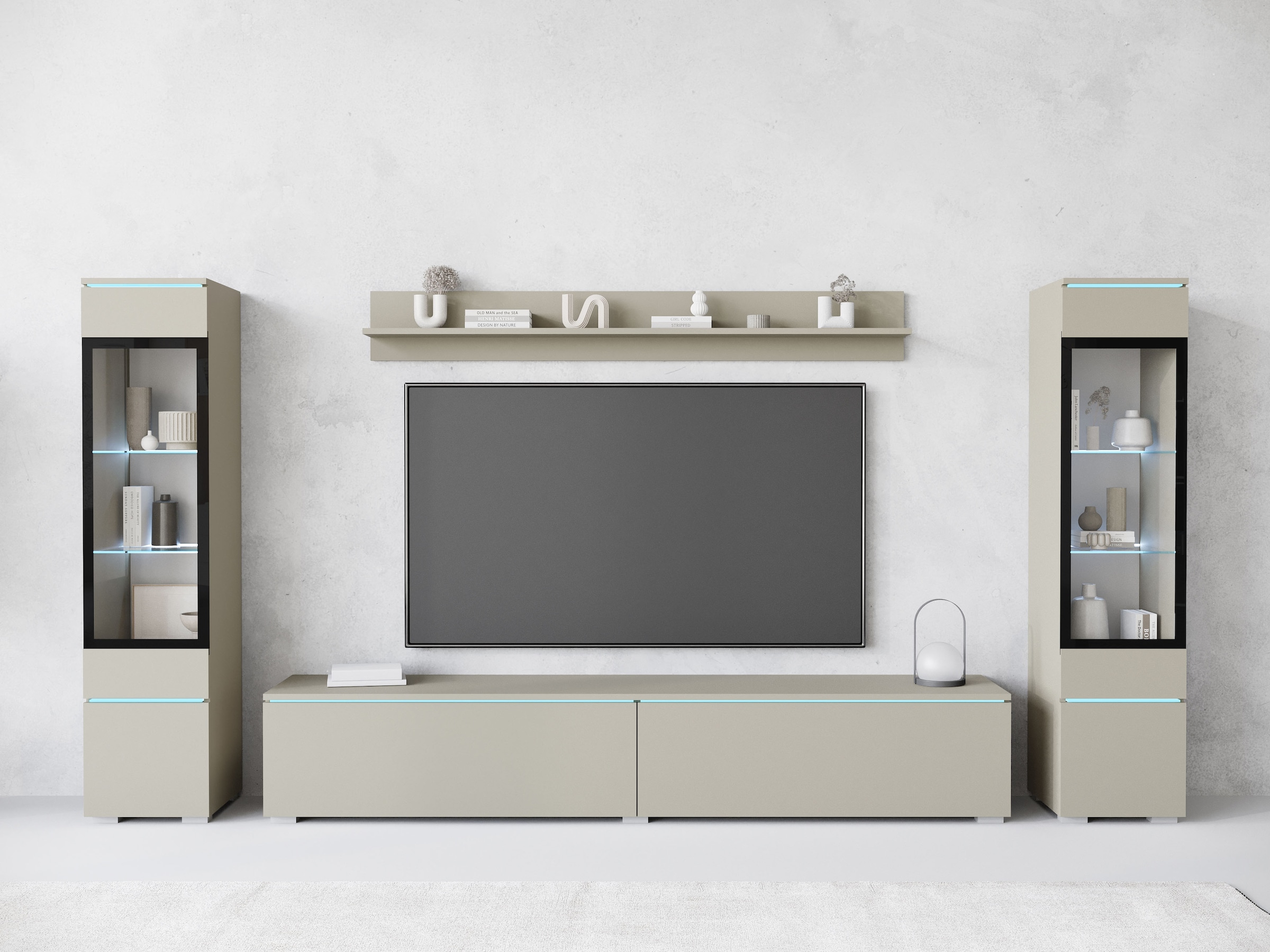 Home affaire Meuble mural »VERA II« Ensemble complet, 4 cuis tlg.