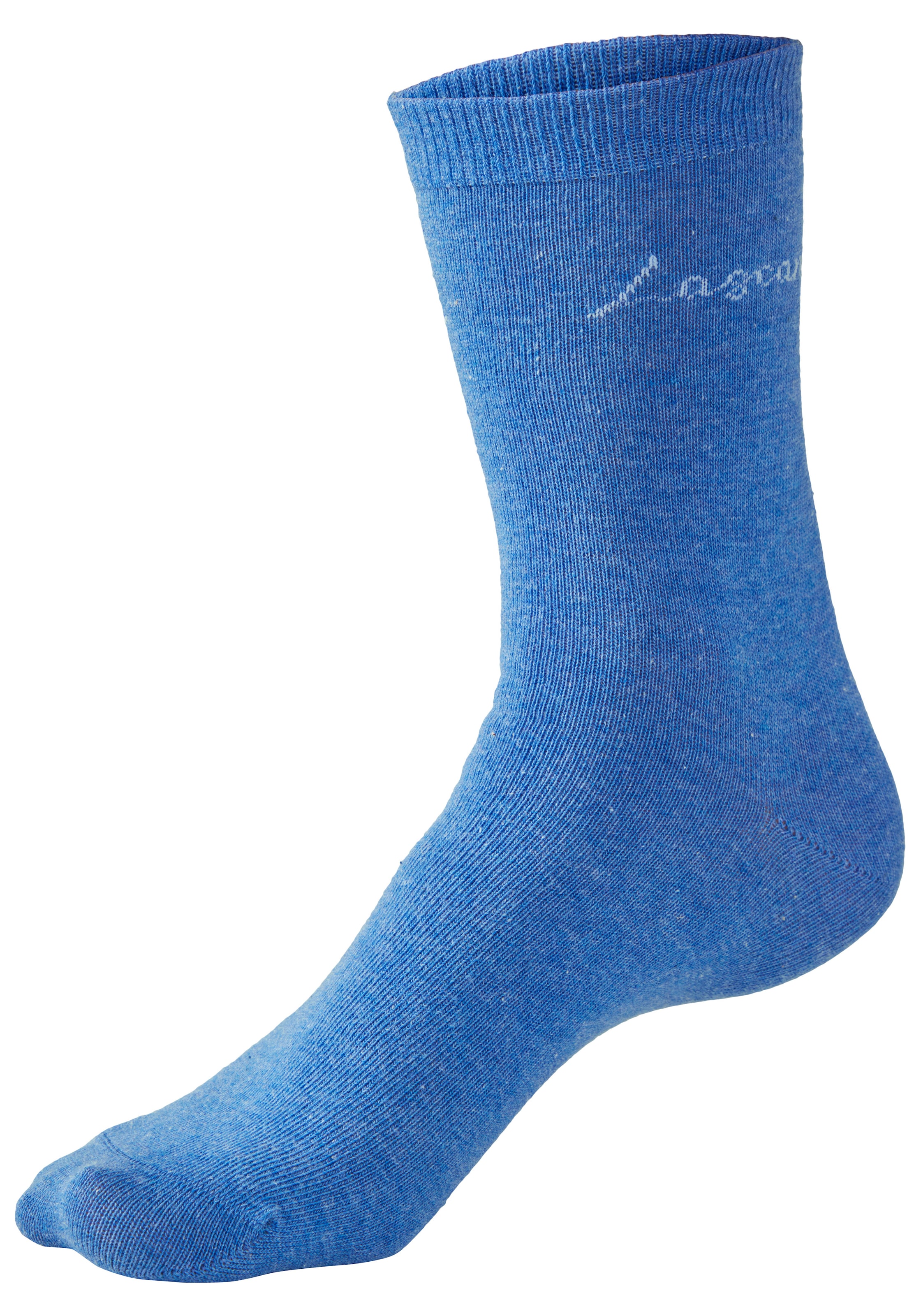 LASCANA Chaussettes basiques »für Damen mit eingestricktem Markenlogo« Boîte, 7 cuis tlg. dans une jolie boîte cadeau