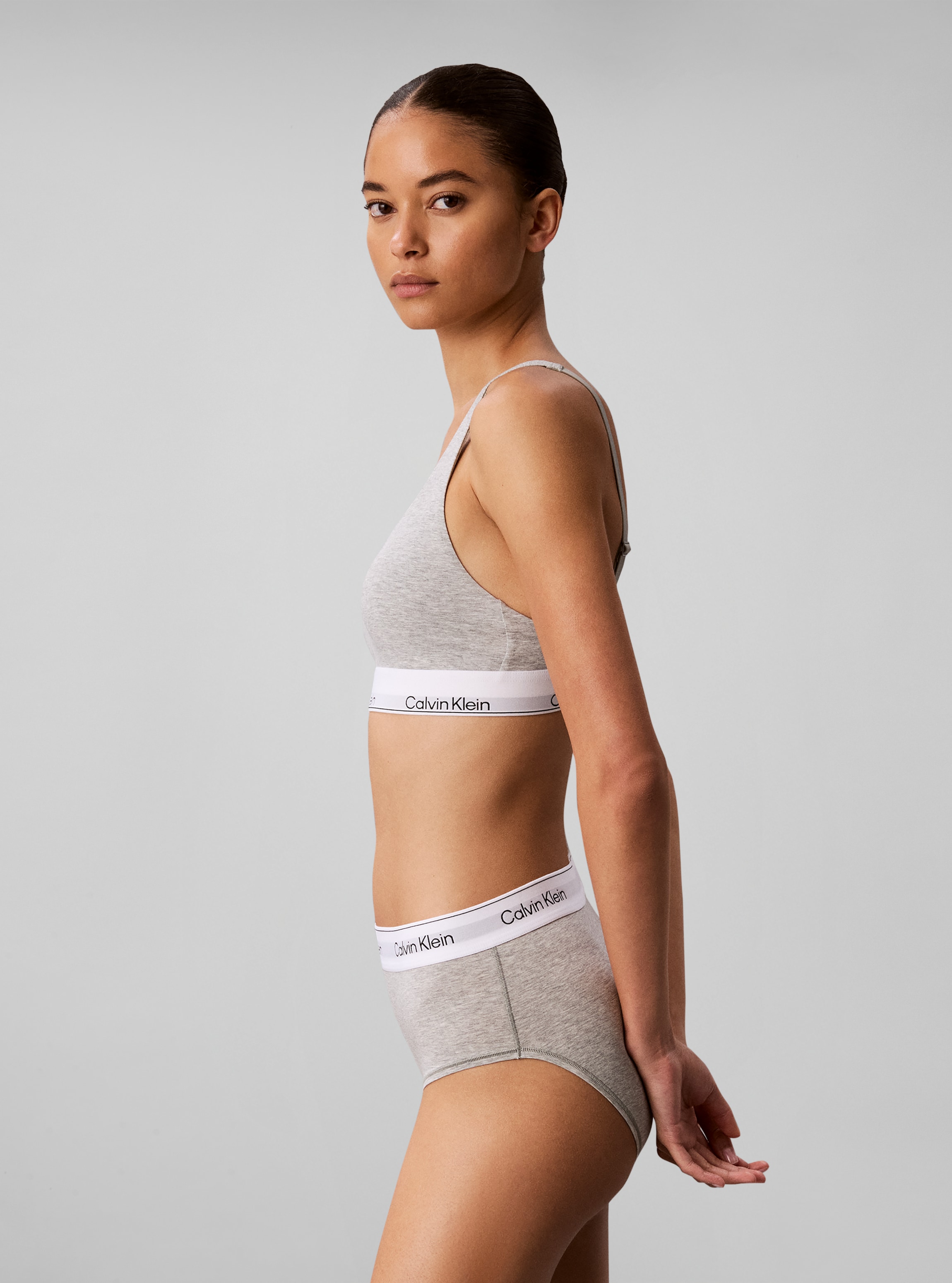 Calvin Klein Underwear Hipster à taille haute »HIGH WAIST HIPSTER« coupe régulière avec ceinture élastique