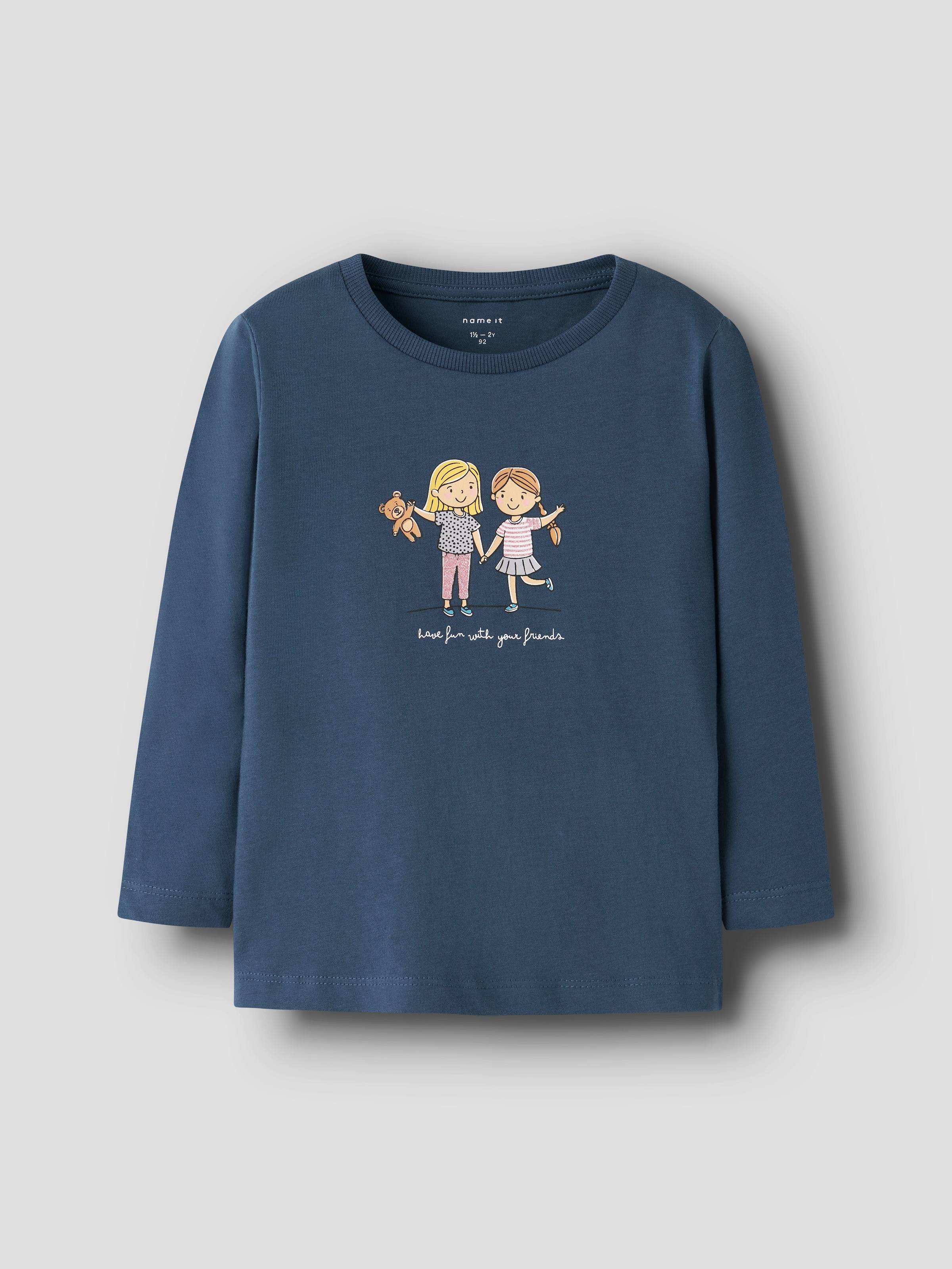 Name It Langarmshirt »NMFNIA 3P LS TOP«, 3 Stk.
