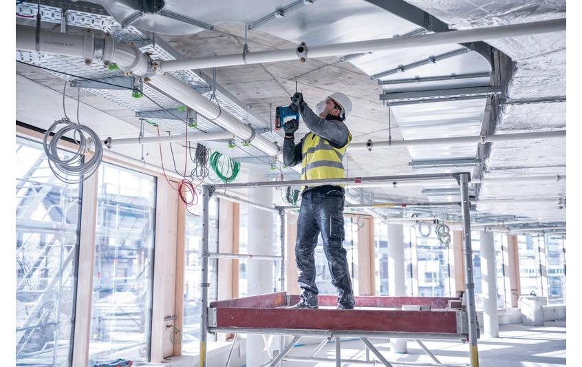 Bosch Professional Marteau perforateur »mit SDS plus GBH 18 V-22« Set,  Mit 2 Akkus und 1 Ladegerät