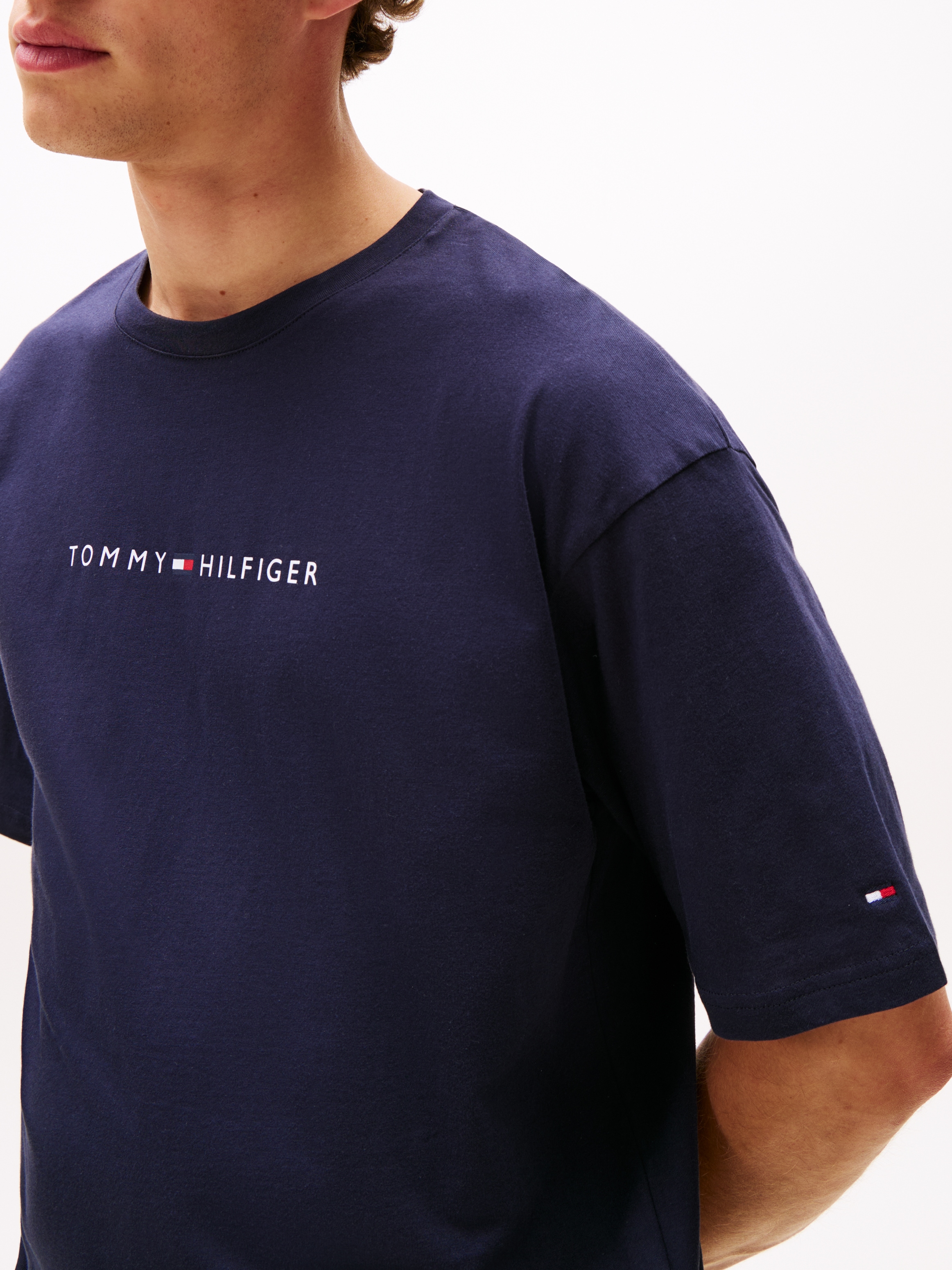 Tommy Hilfiger Underwear T-shirt »TEE CONT. LOGO« mit Rundhals, normale Passform